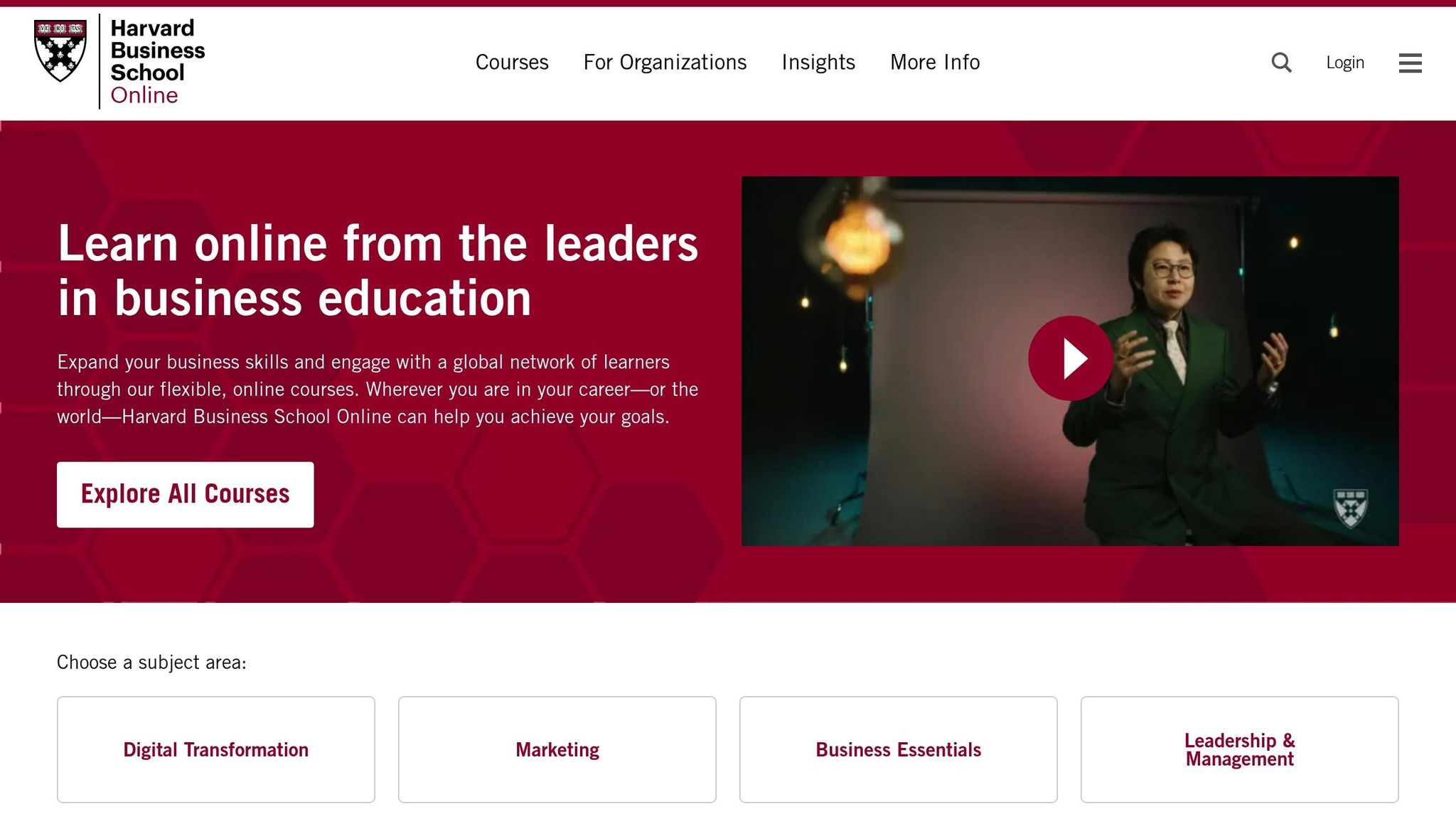 Harvard Business School: Digital Transformation Certificate