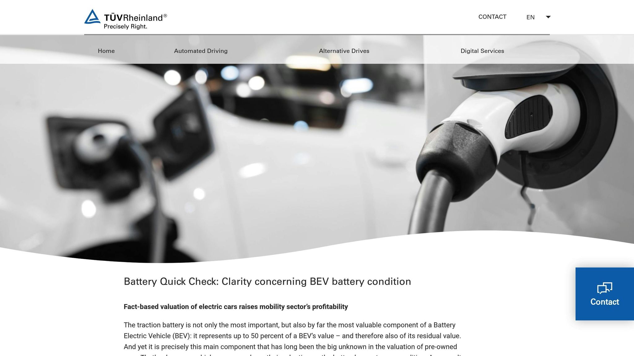 TÜV Battery Quick Check