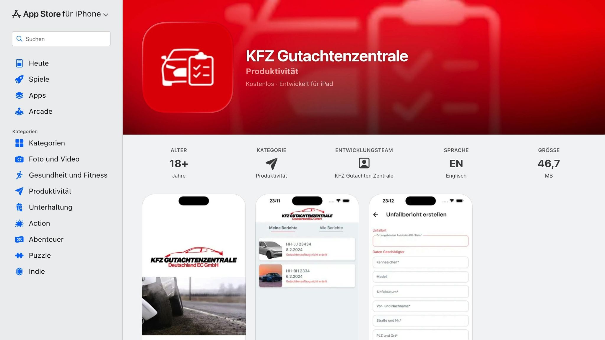 KFZ Gutachtenzentrale