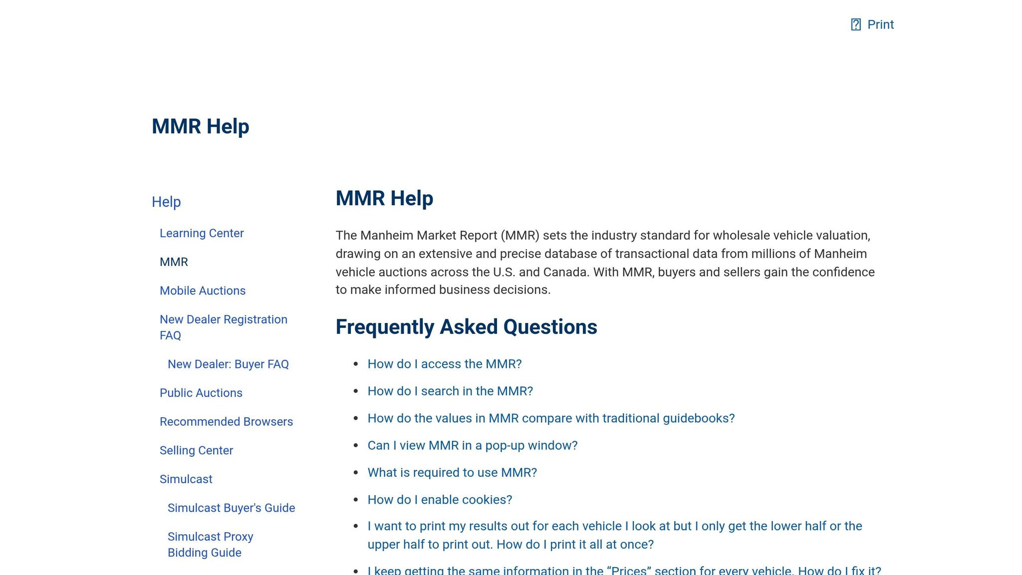 Manheim Market Report