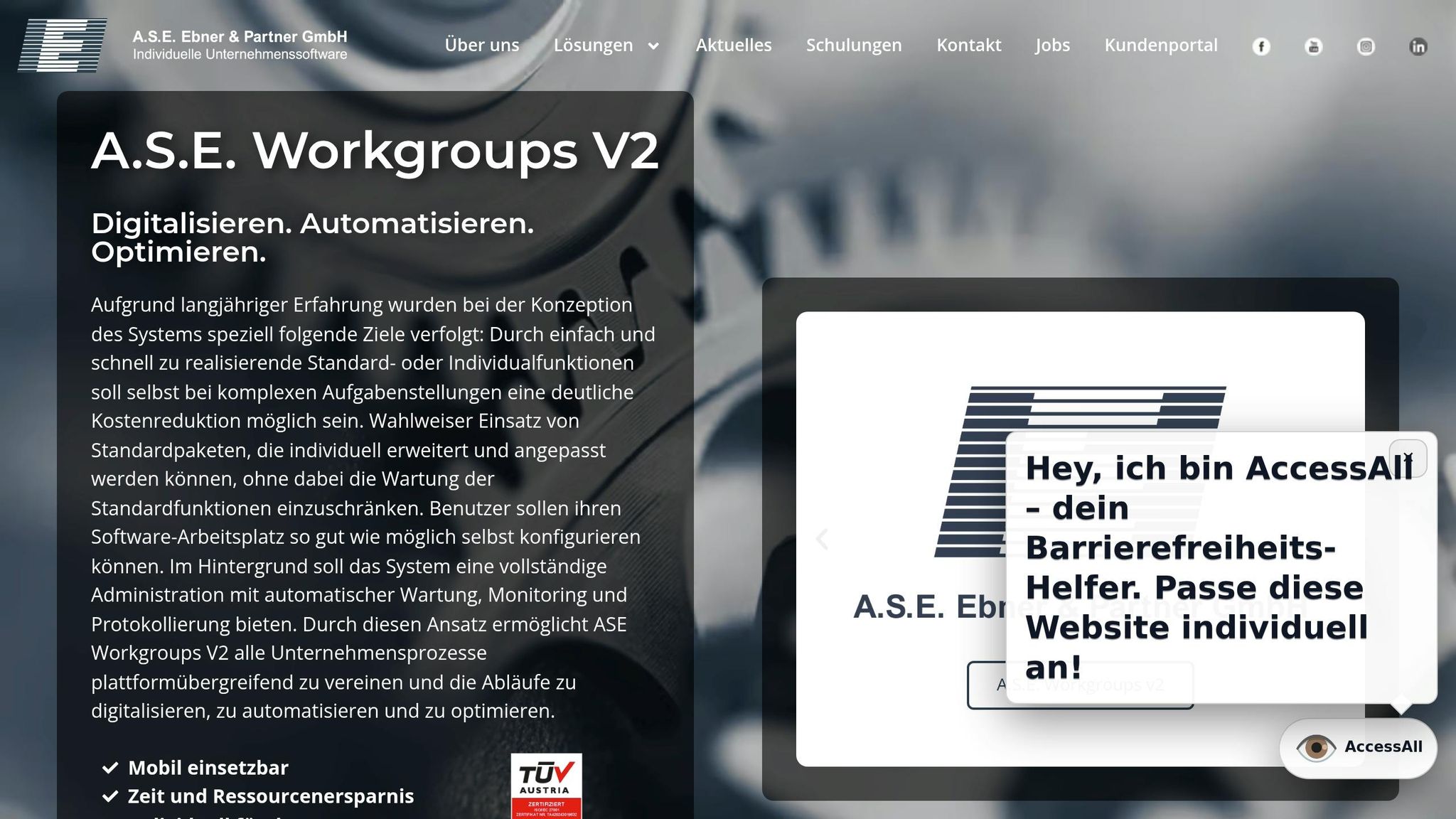 ASE Workgroups V2