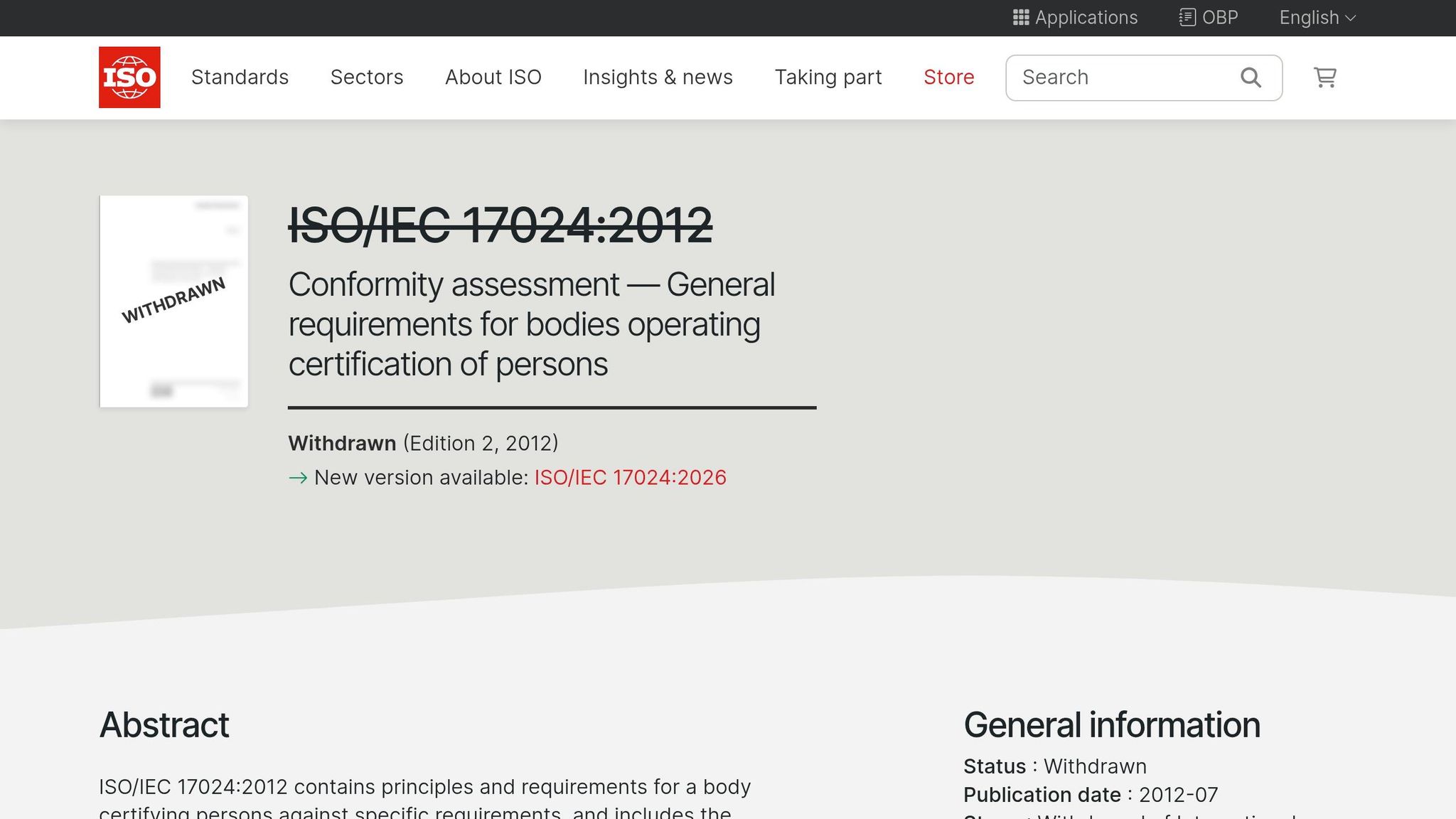 DIN EN ISO/IEC 17024