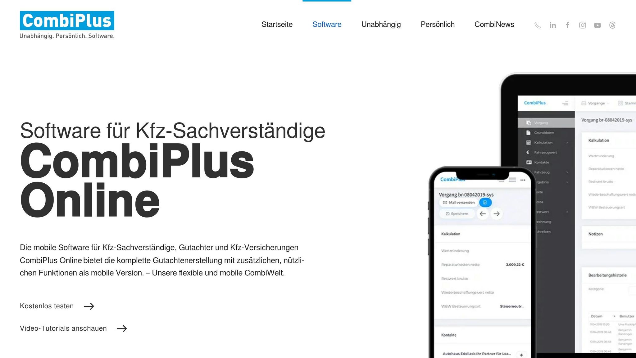CombiPlus Online