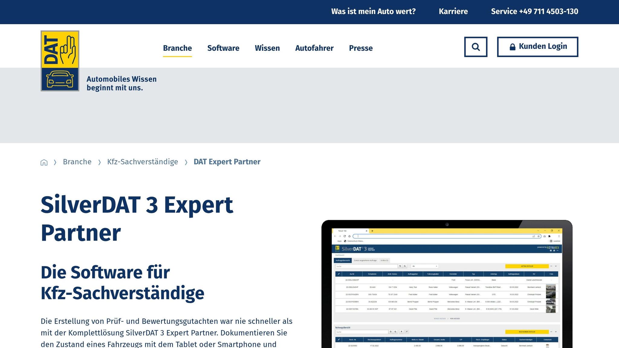 SilverDAT 3 Expert Partner