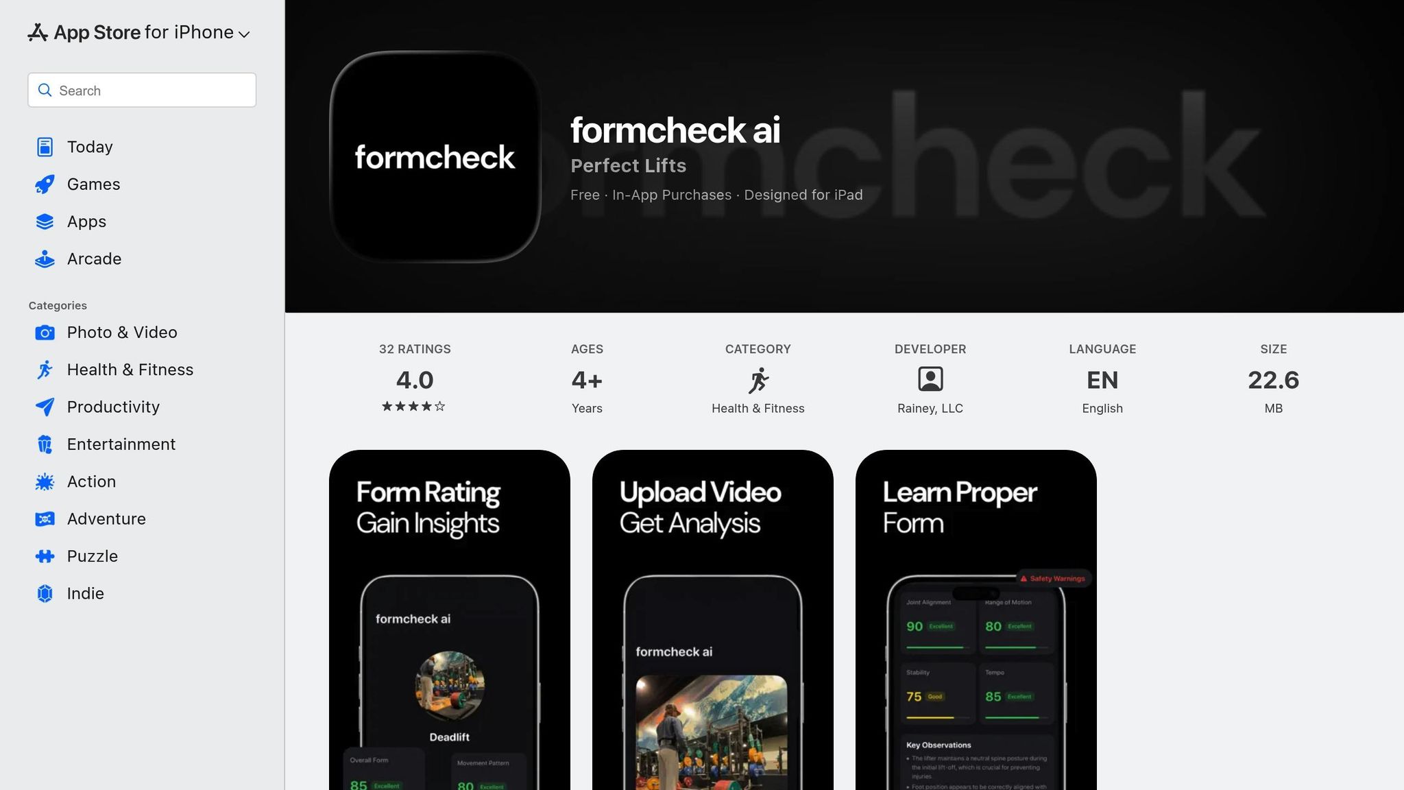 FormCheck AI