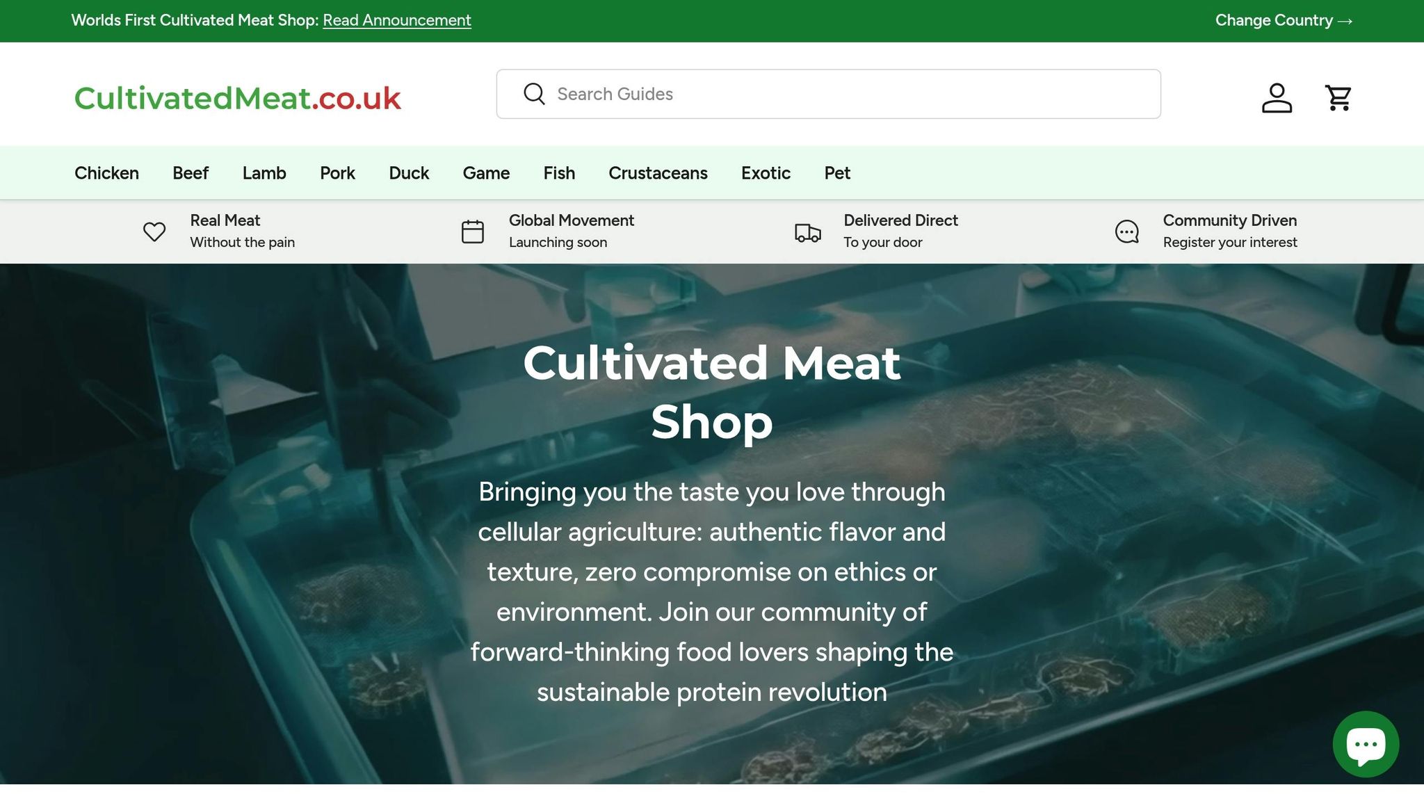 Cultivated Meat Shop