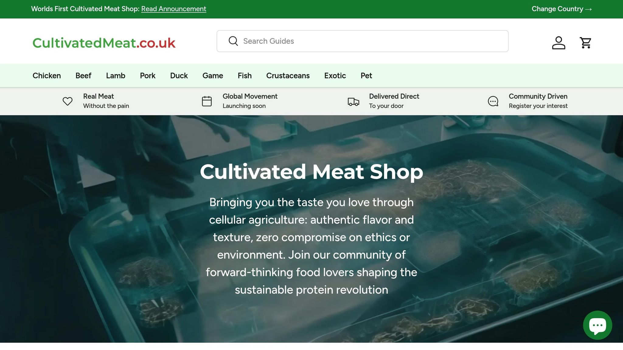 Cultivated Meat Shop