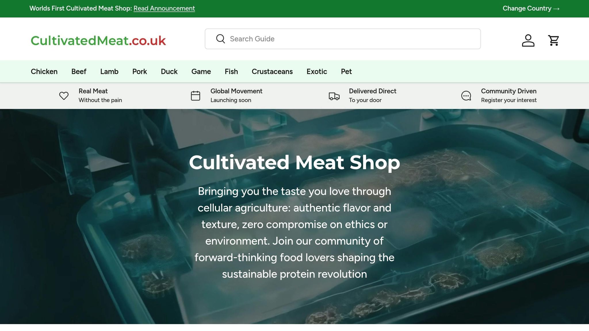 Cultivated Meat Shop