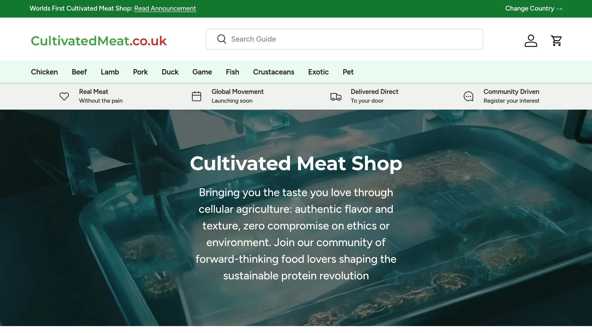 Cultivated Meat Shop