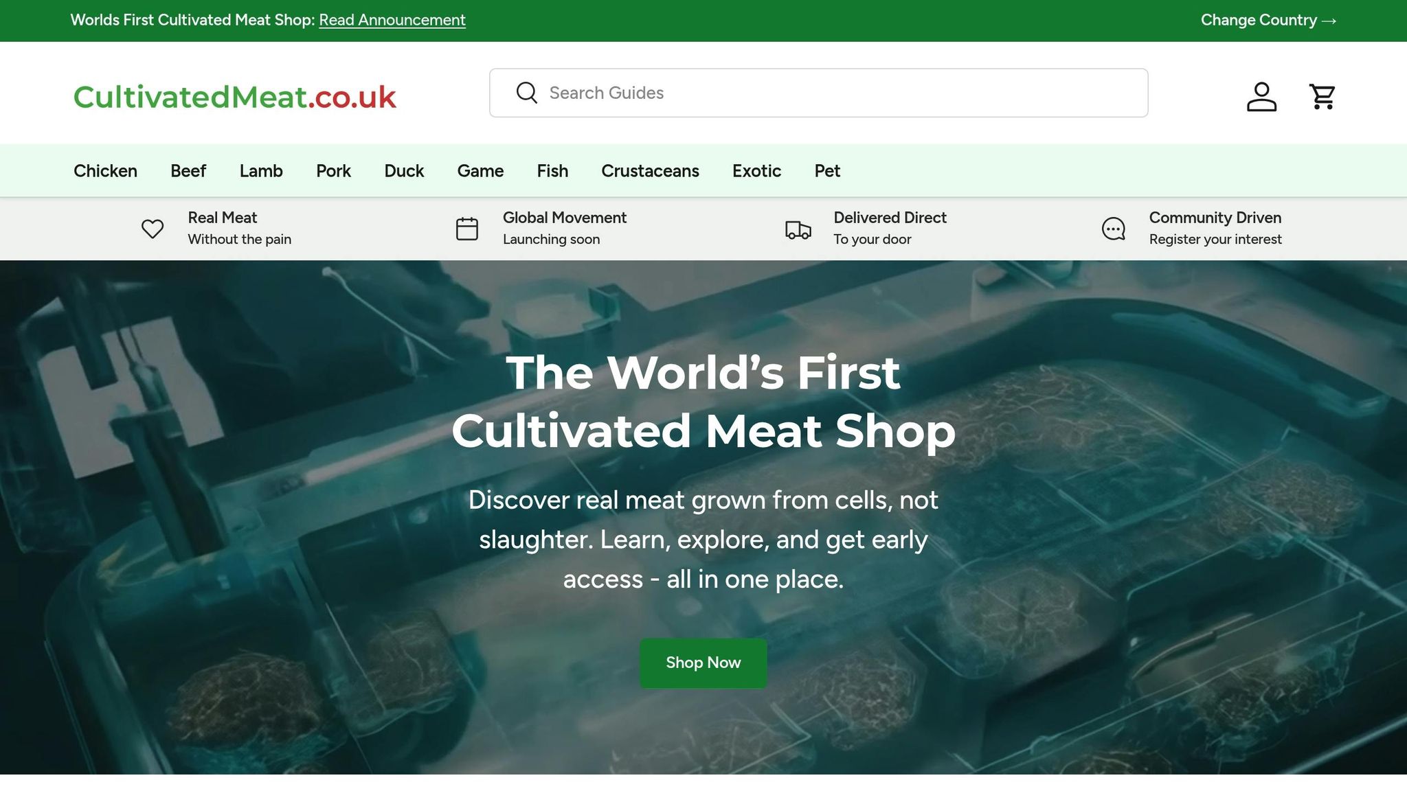 Cultivated Meat Shop