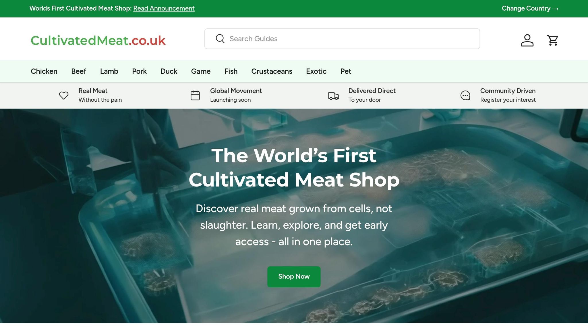 Cultivated Meat Shop