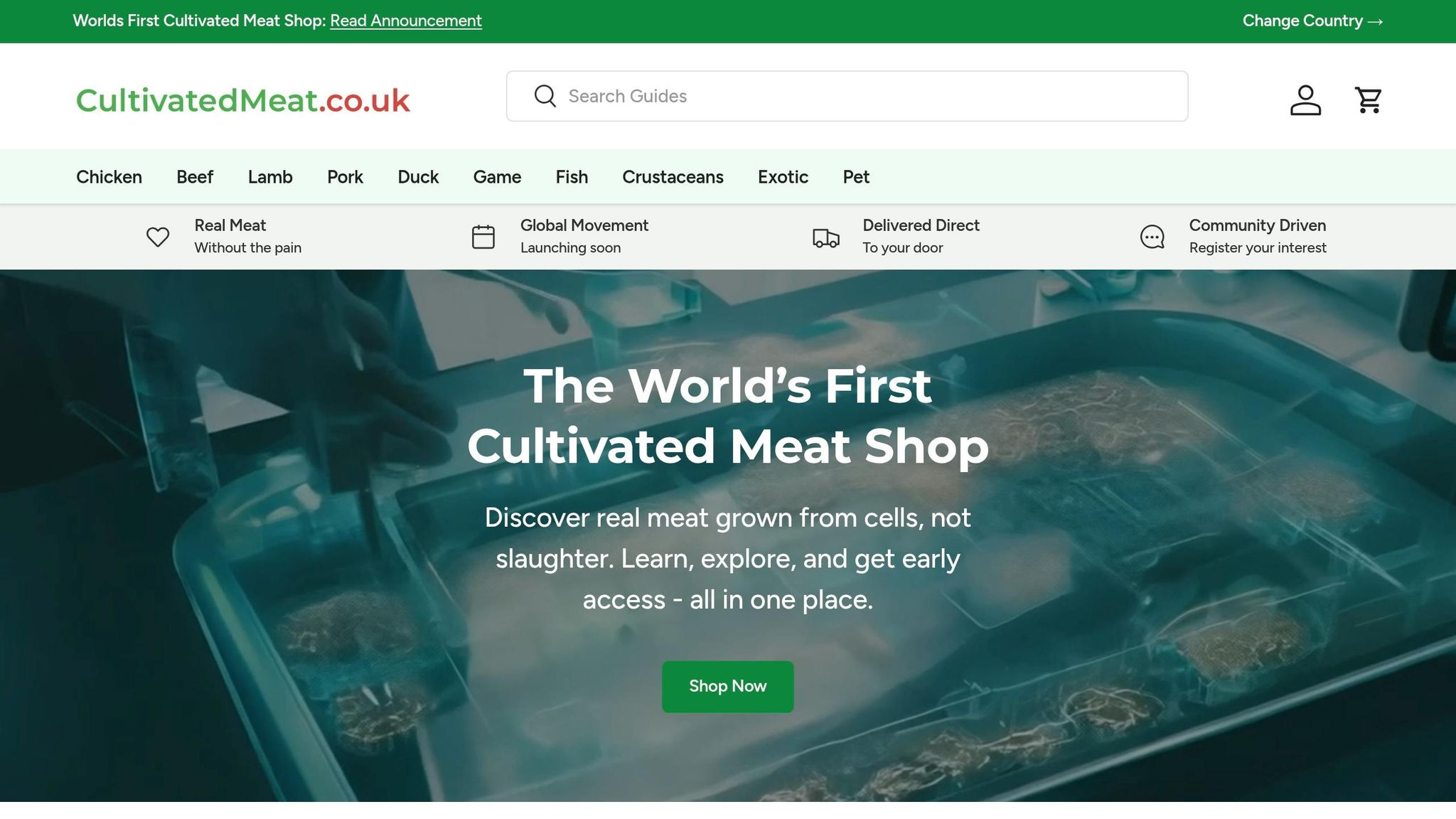 Cultivated Meat Shop