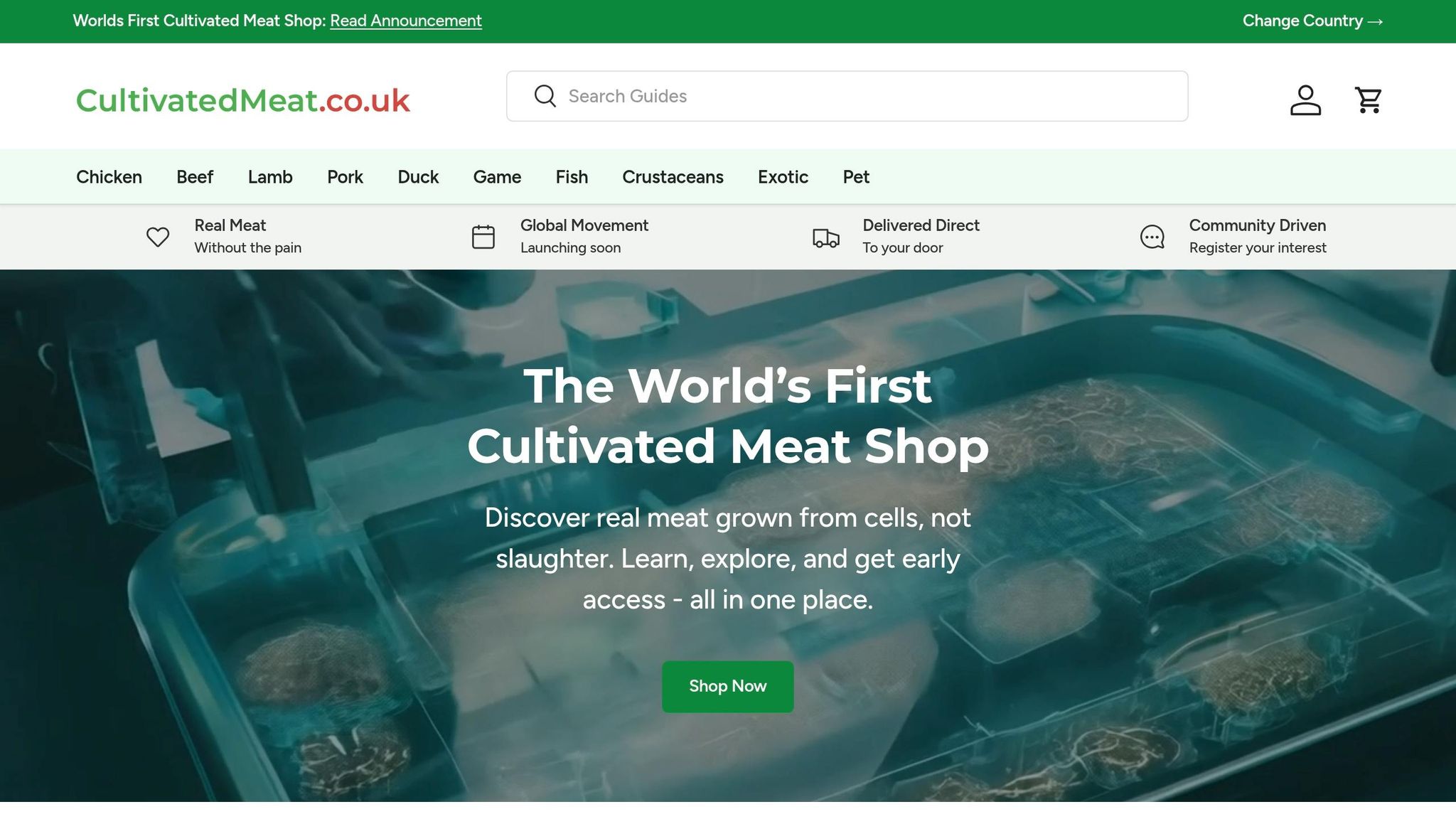 Cultivated Meat Shop