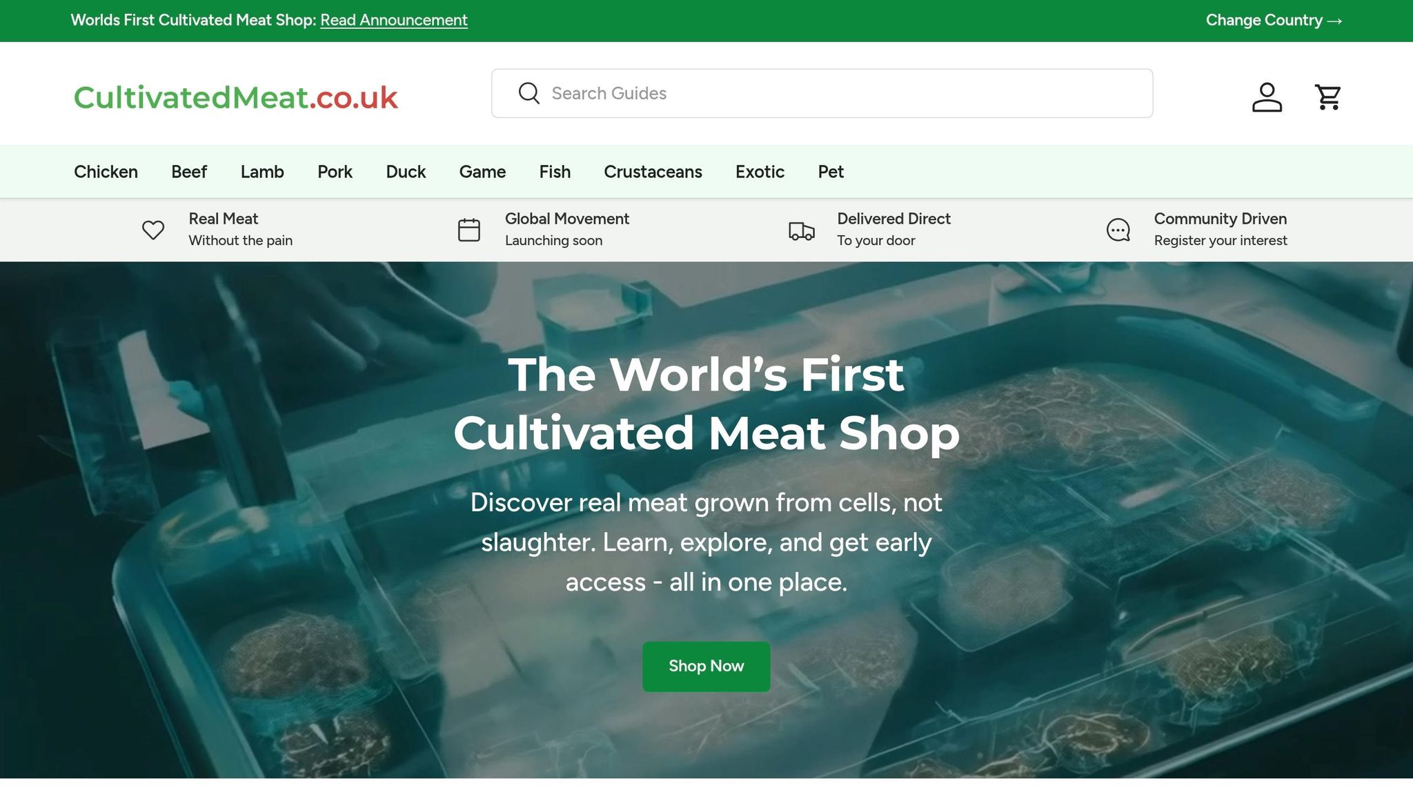 Cultivated Meat Shop