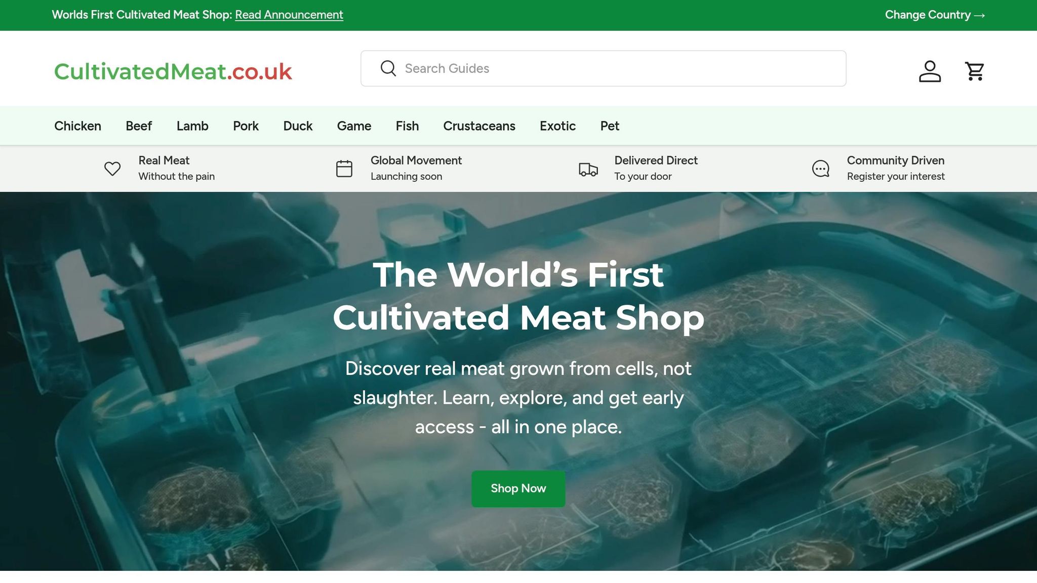 Cultivated Meat Shop