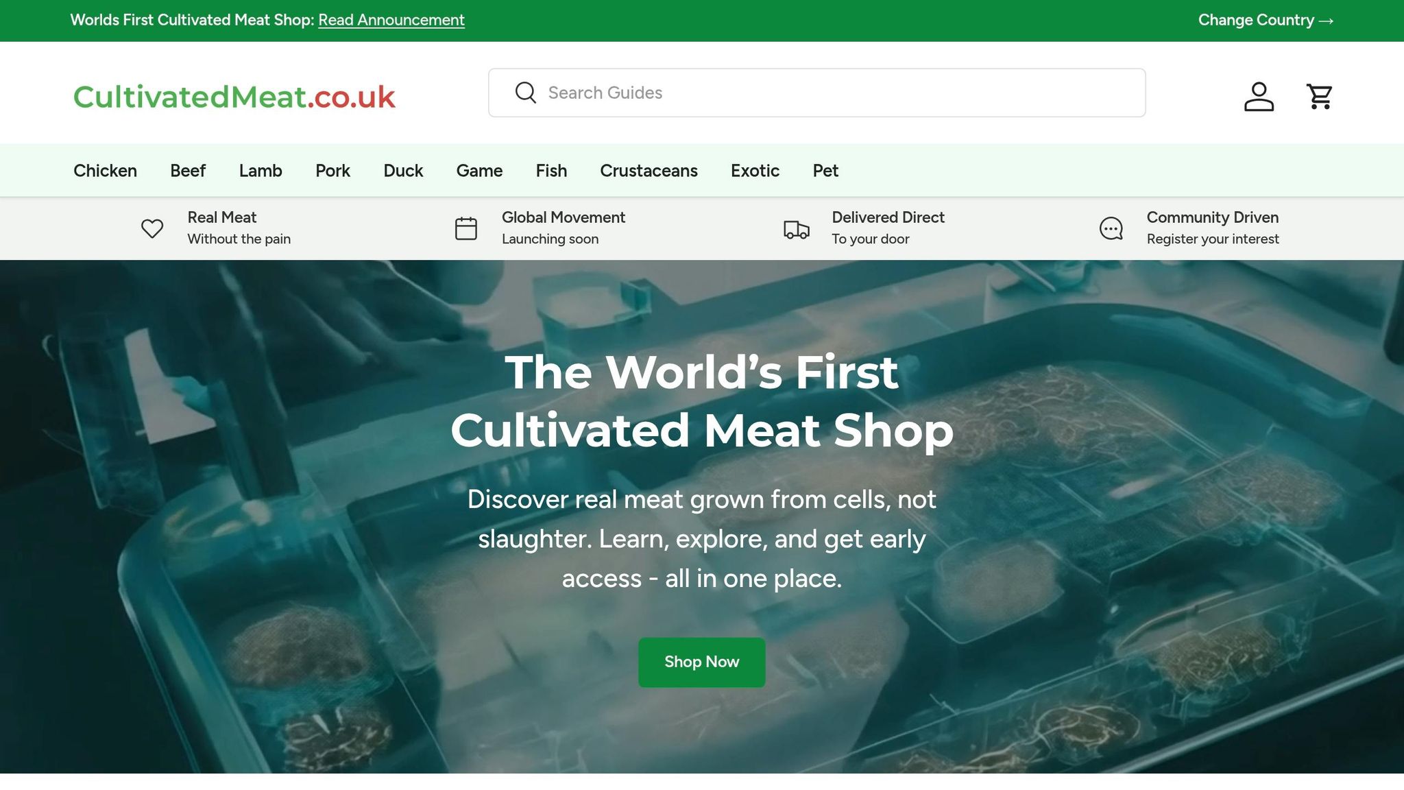Cultivated Meat Shop