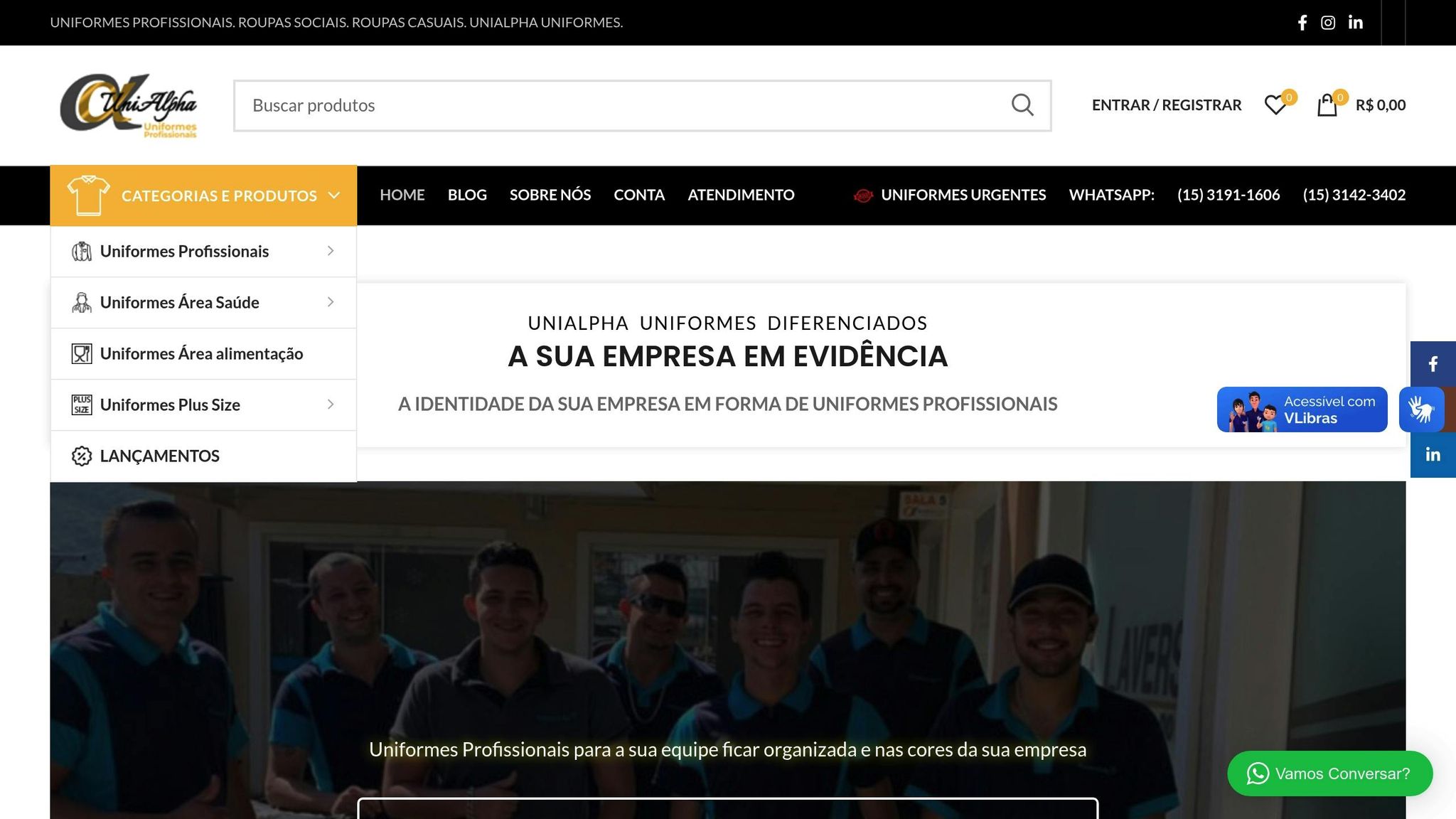Unialpha Uniformes