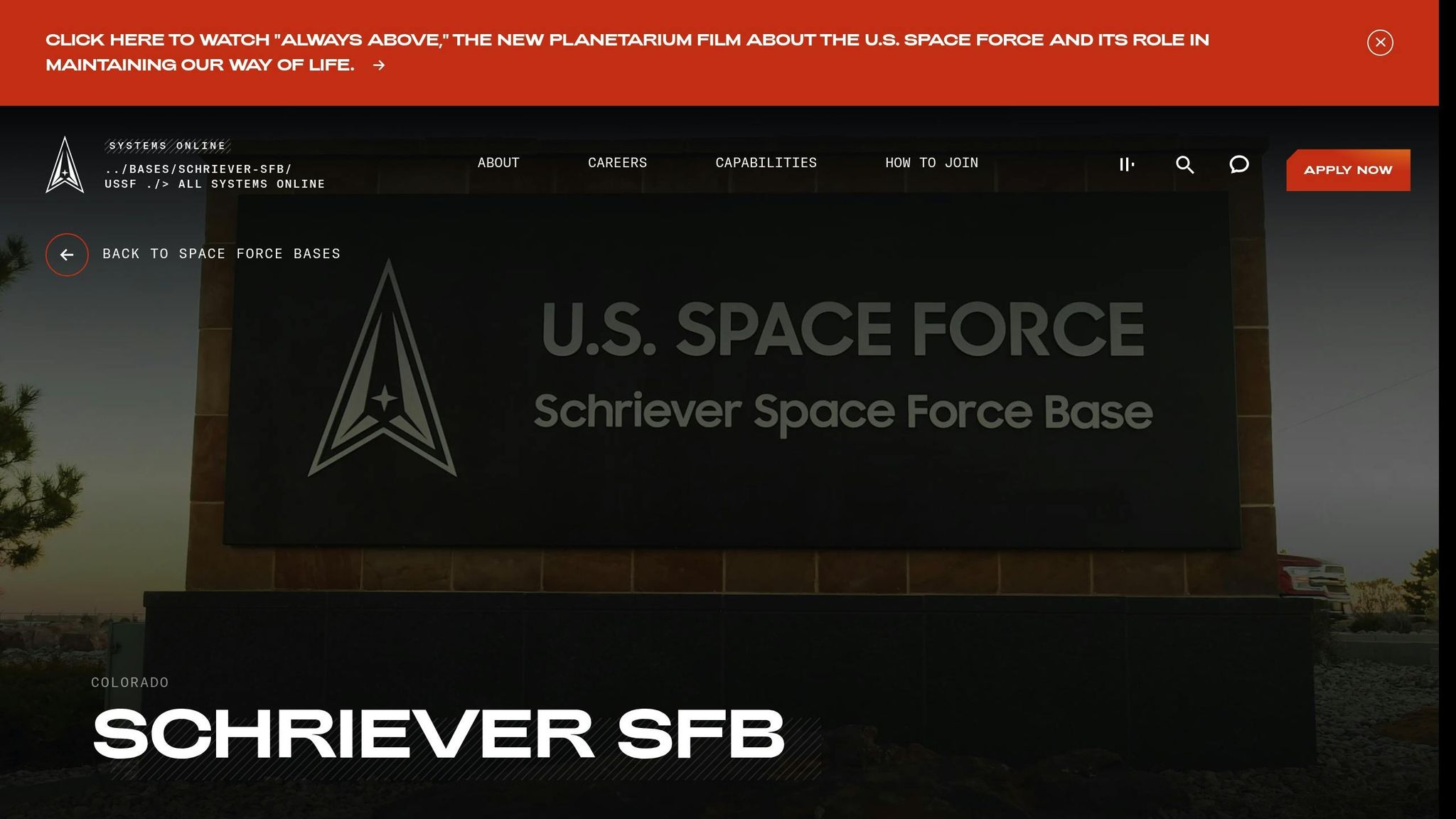 Schriever Space Force Base