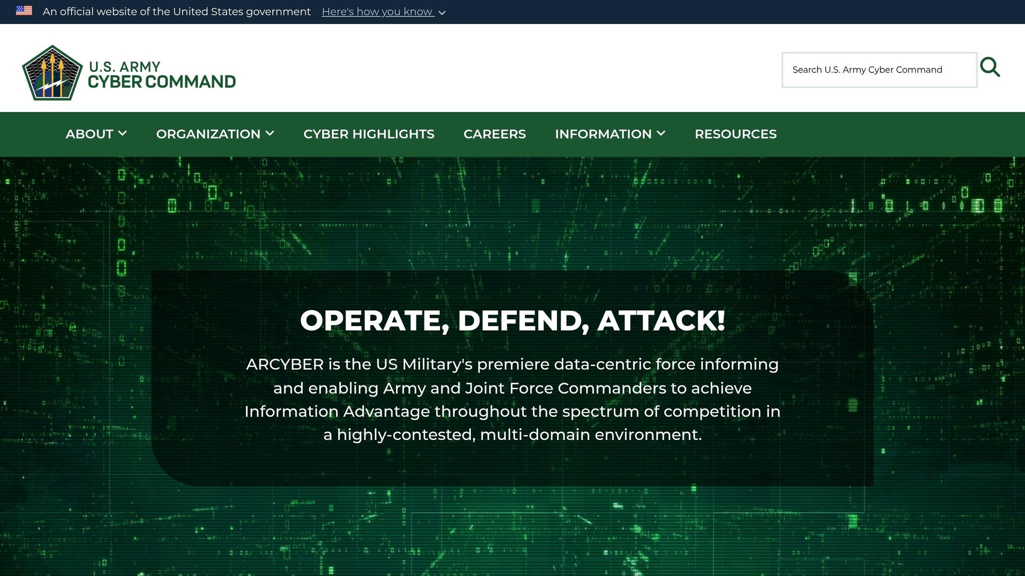 Army Cyber Command
