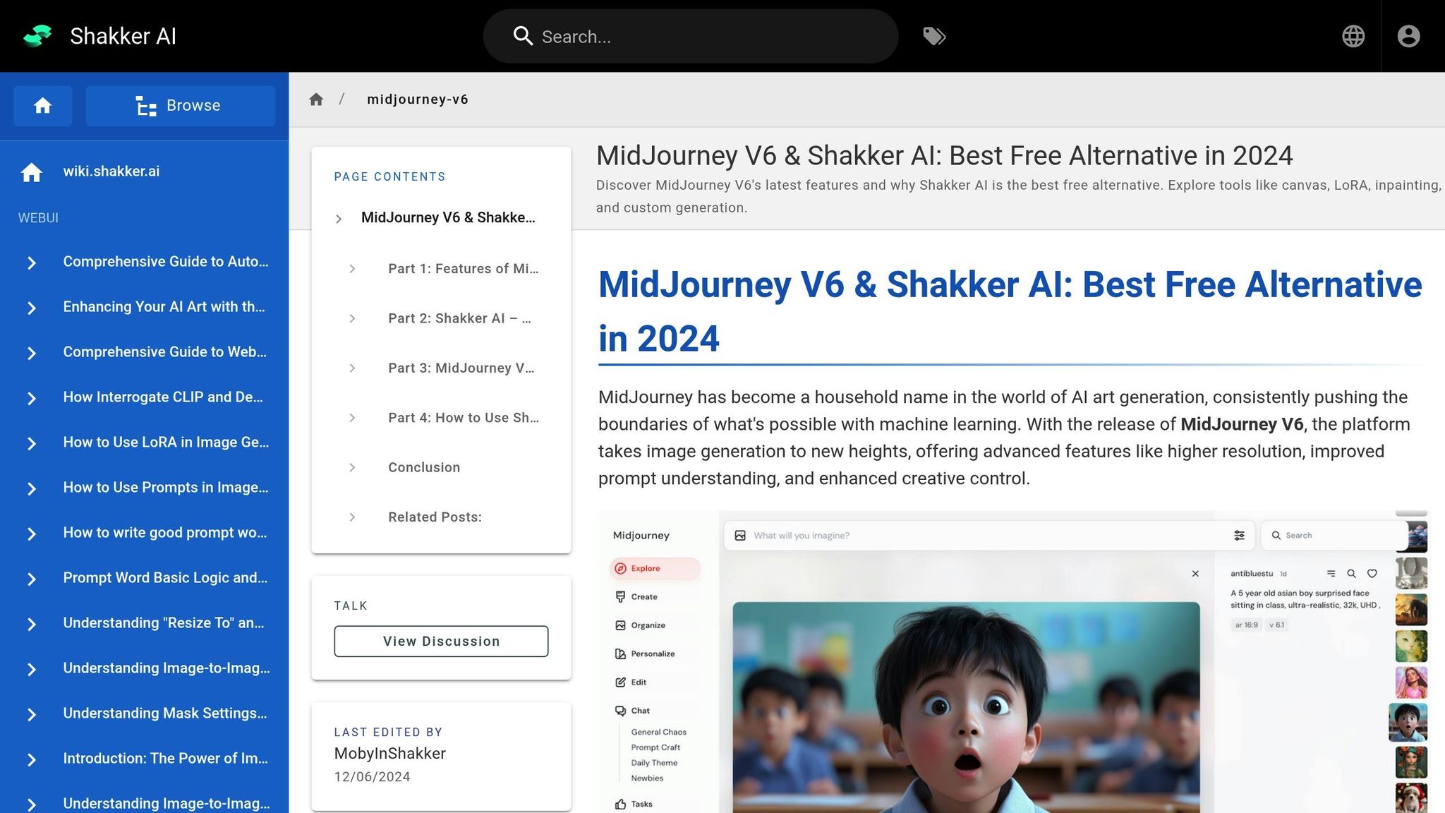 MidJourney V6