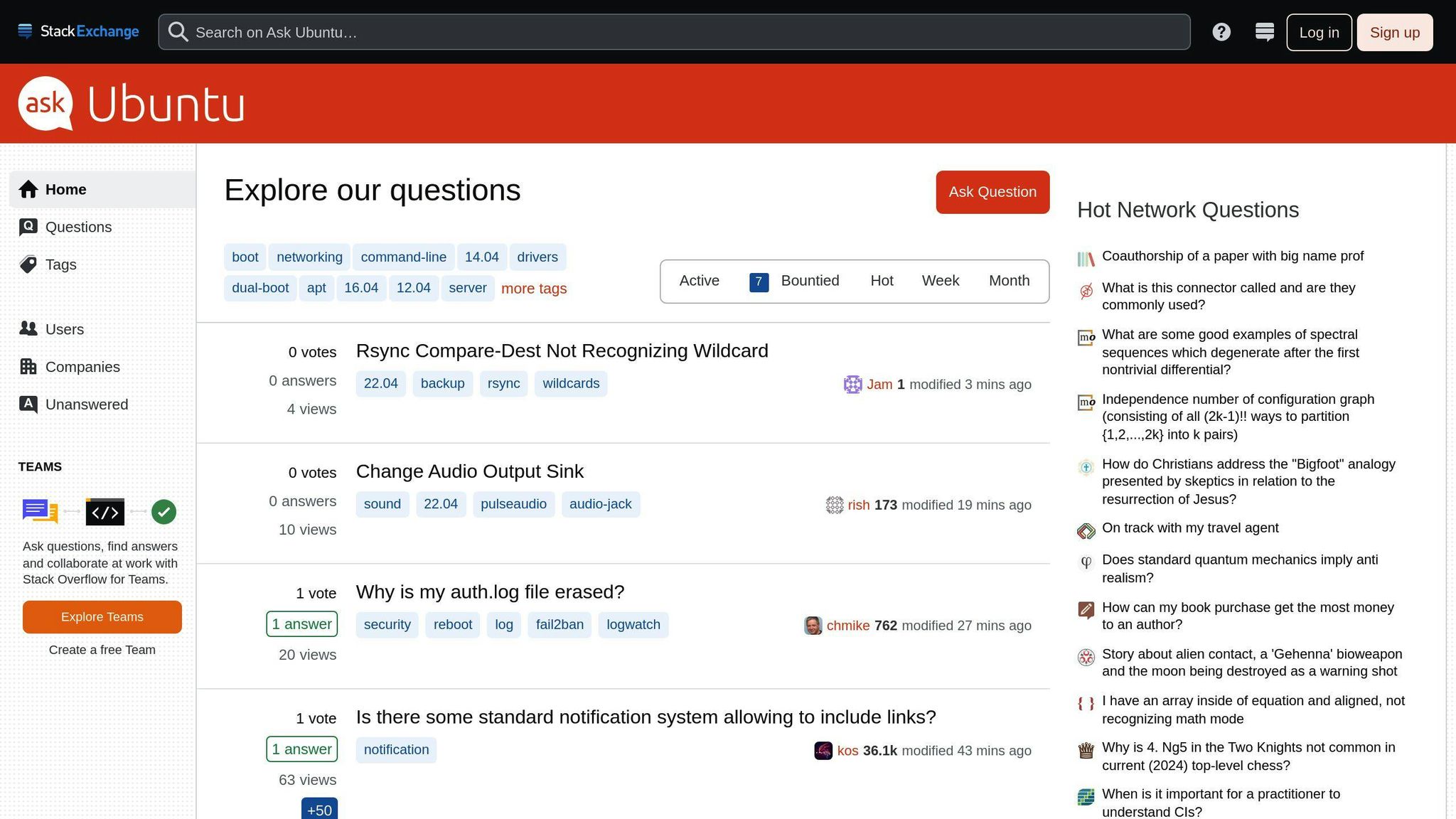 Ask Ubuntu