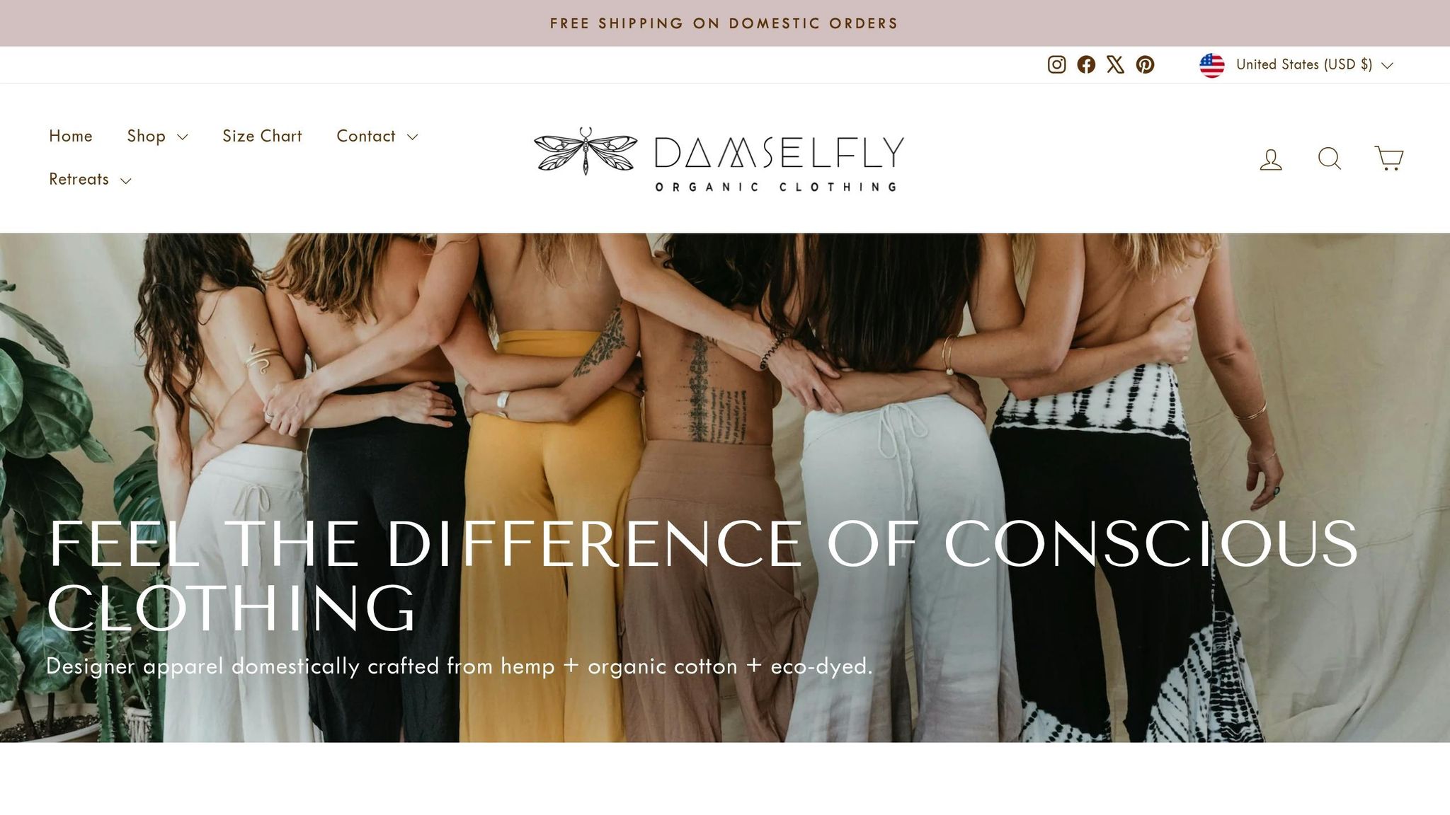 Damselfly Organic Clothing