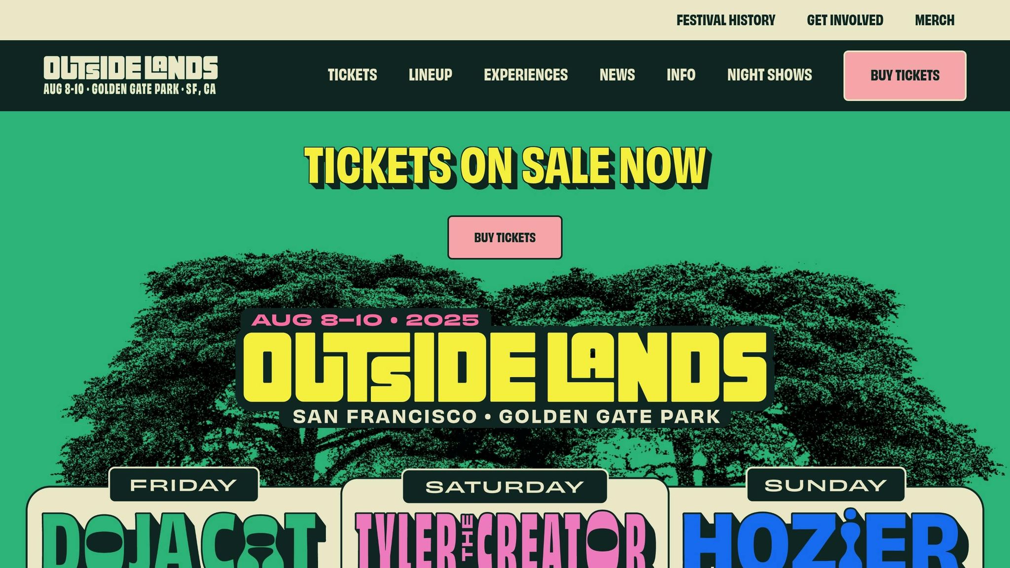 Outside Lands Music Festival