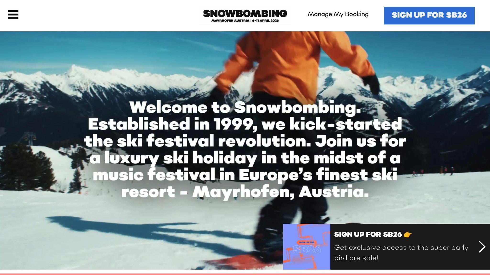 Snowbombing