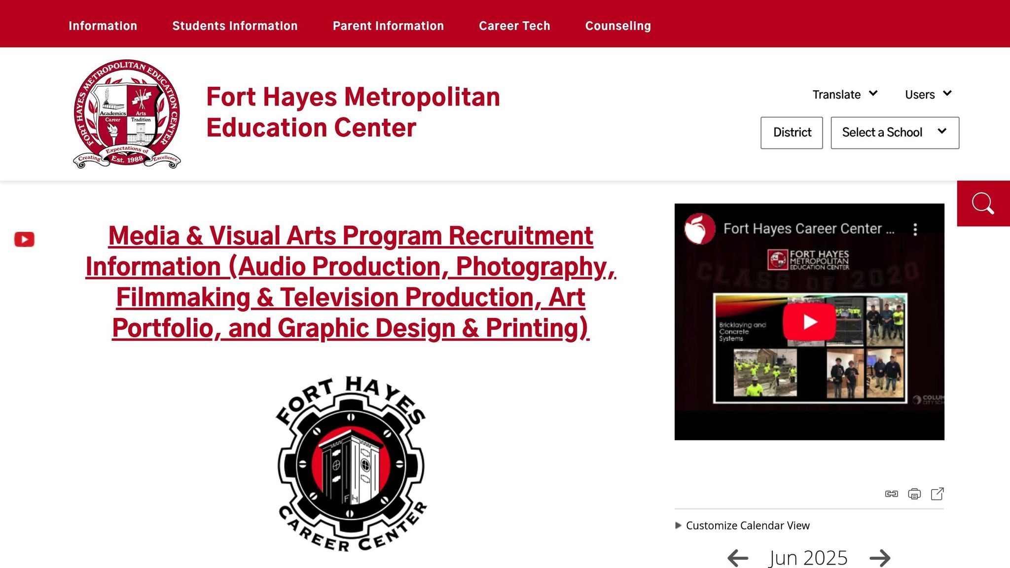 Fort Hayes Career Center