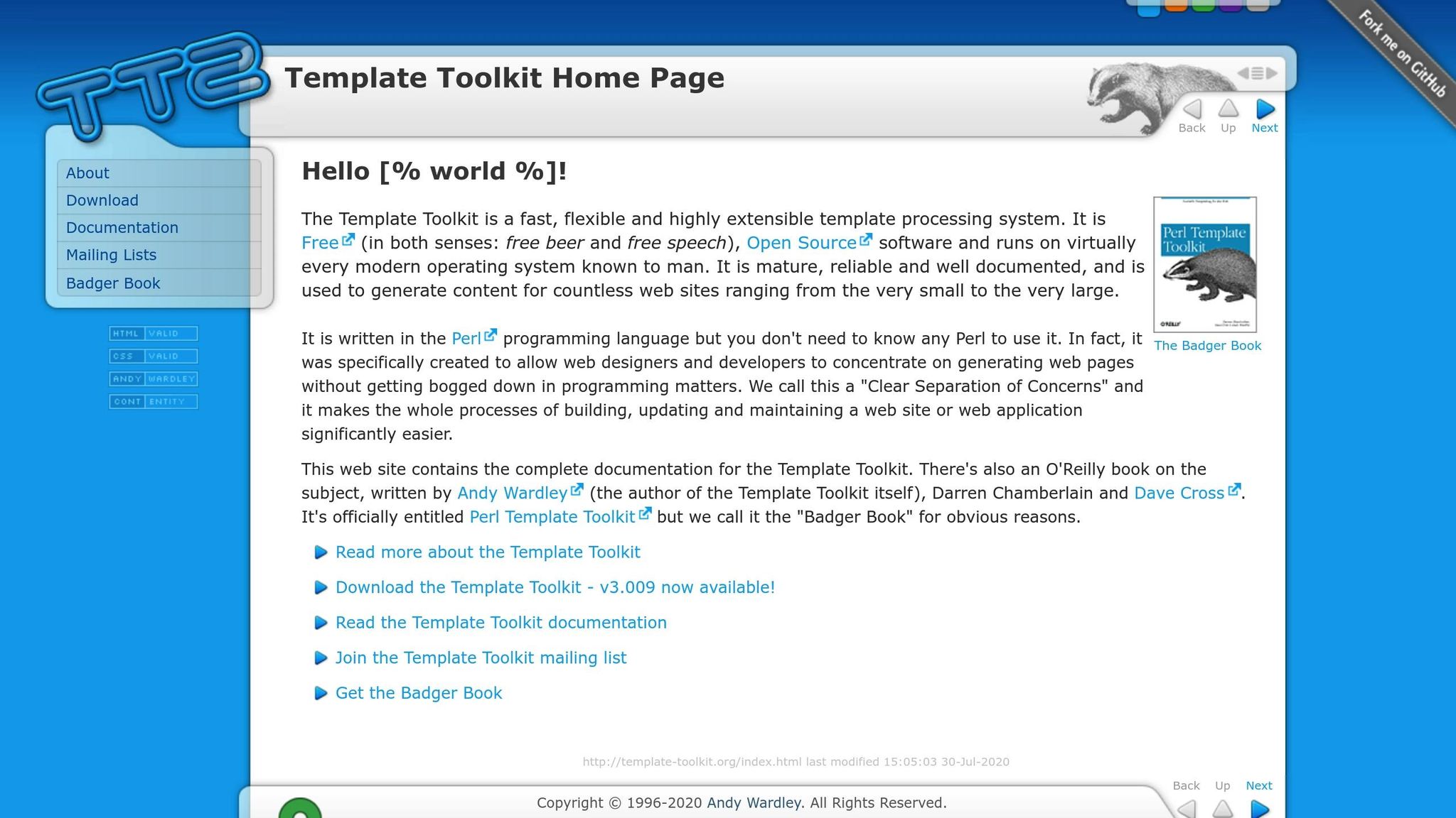 Template Toolkit Pro