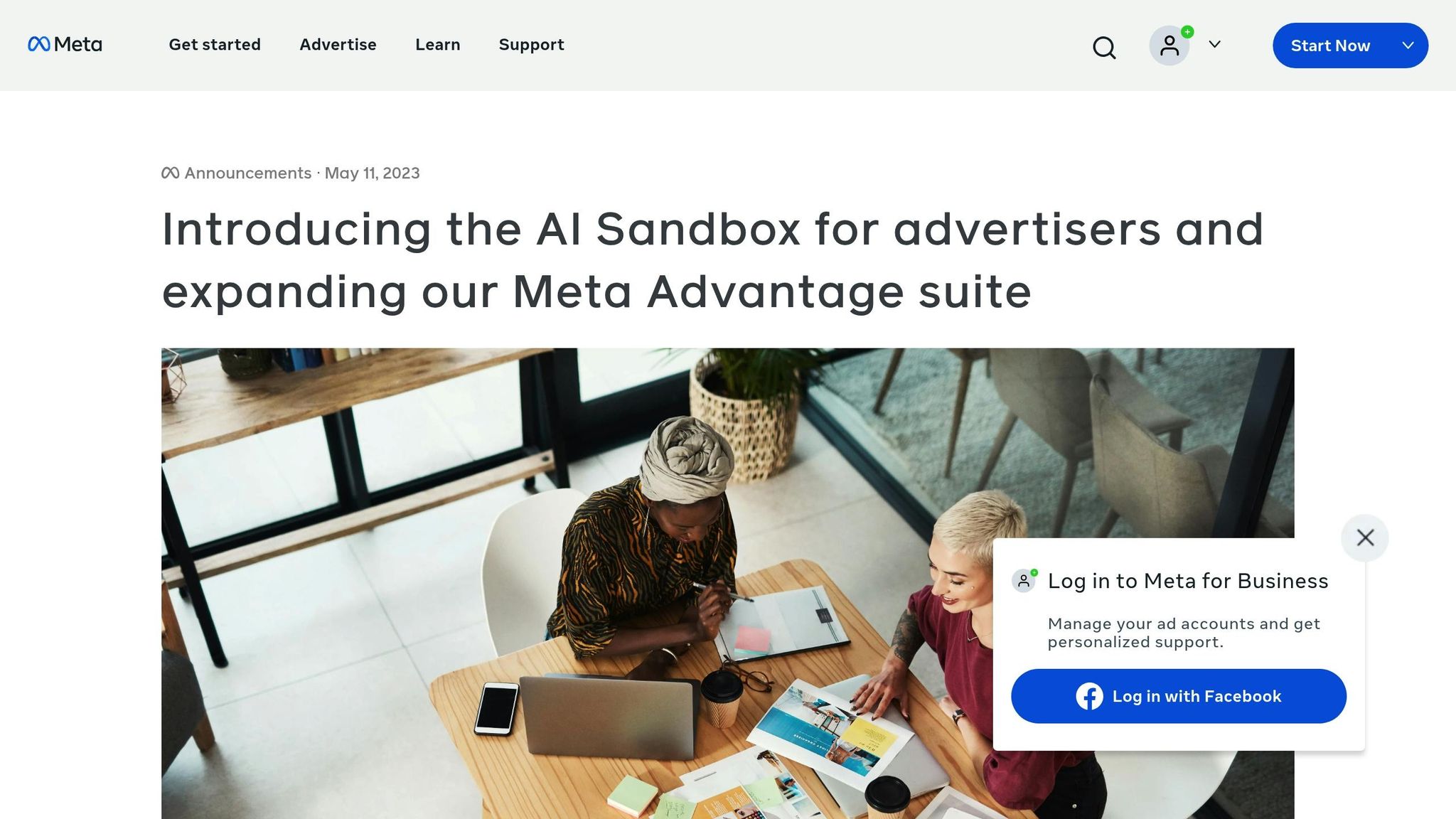 Meta AI Sandbox