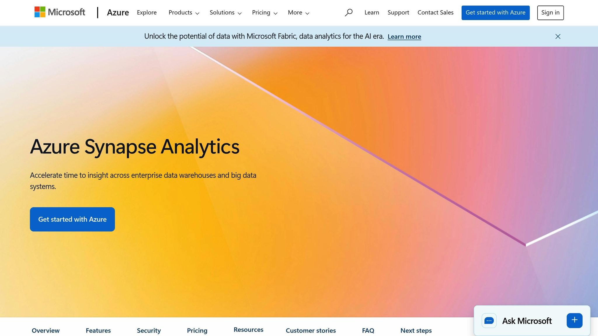 Azure Synapse Analytics