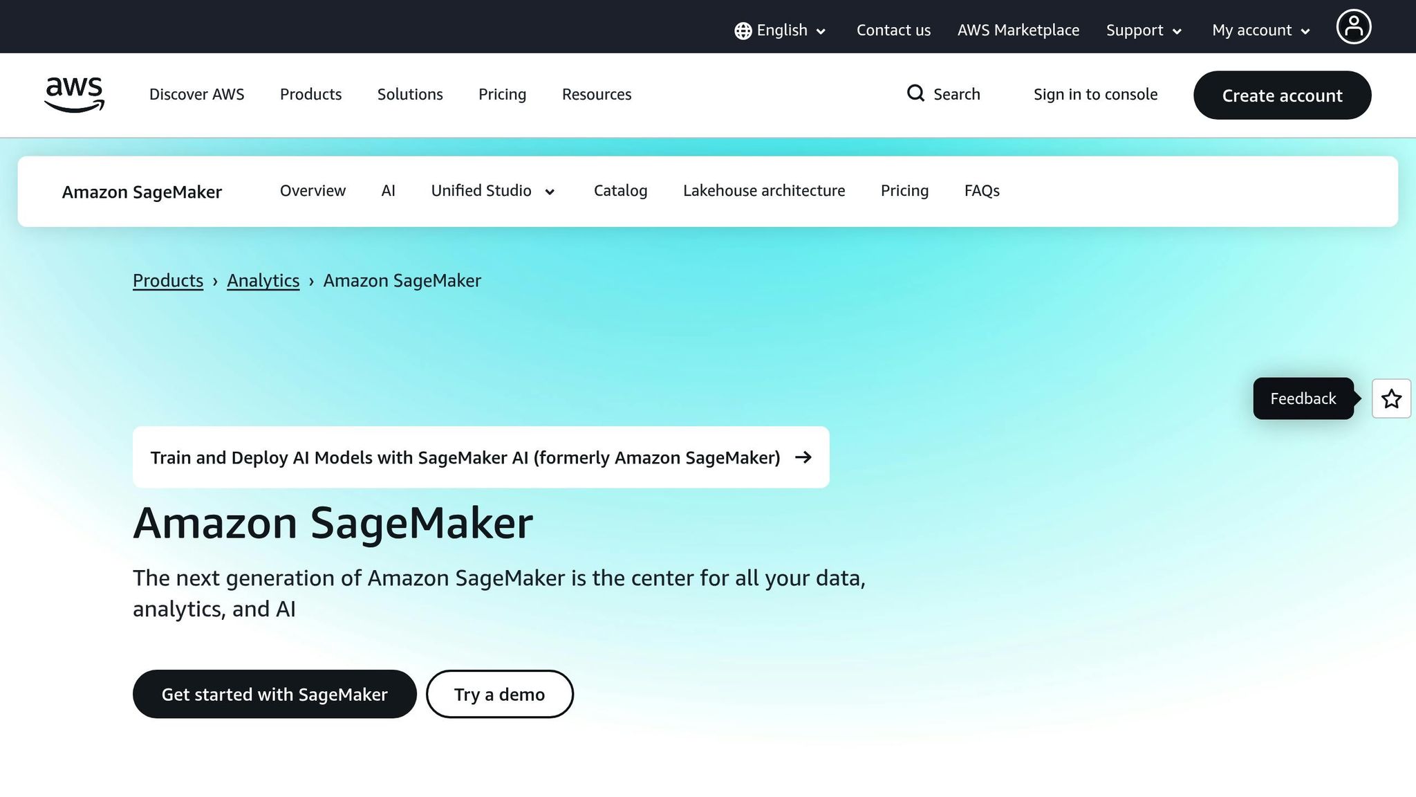 AWS SageMaker