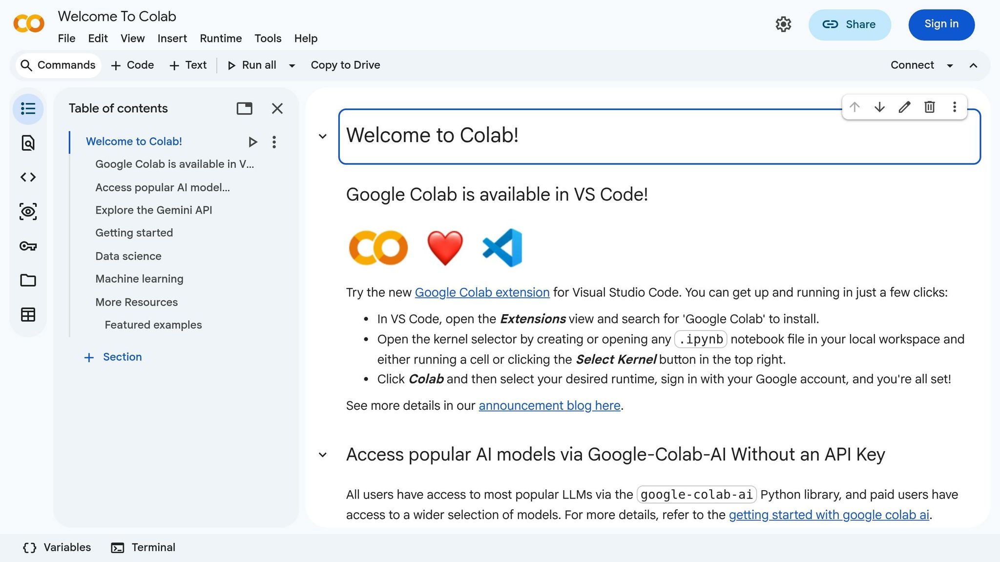 Google Colab