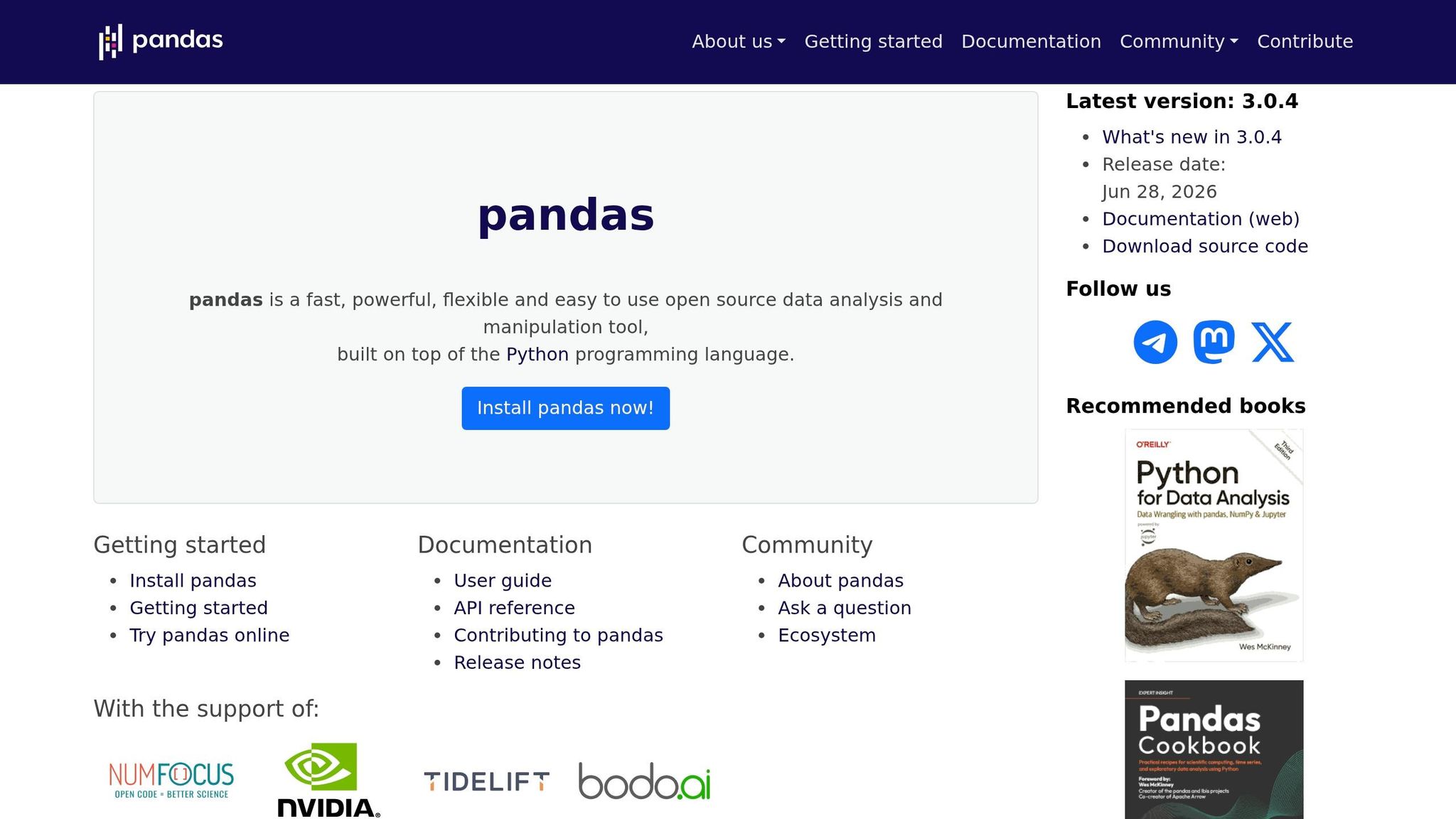 pandas