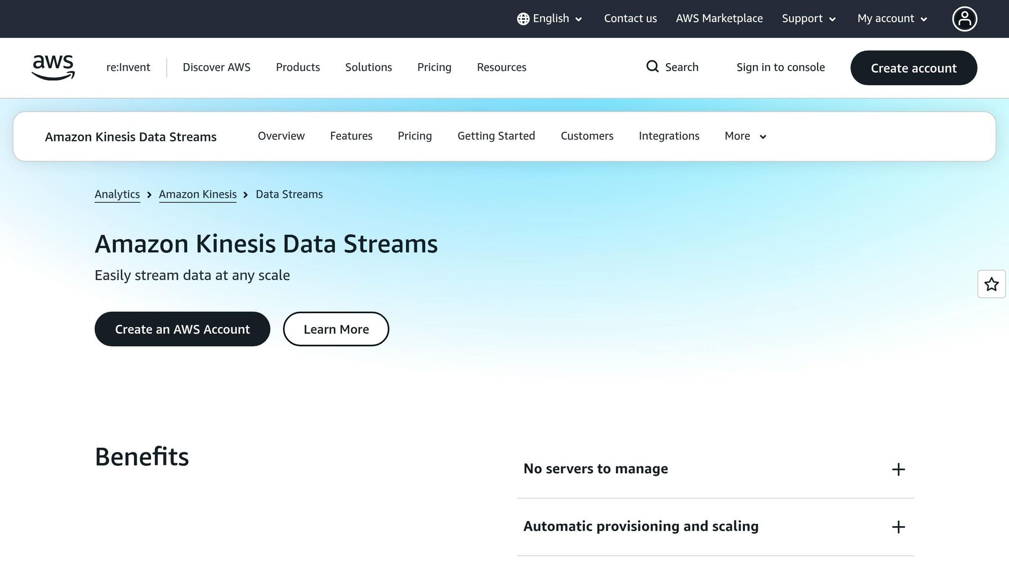 Kinesis Data Streams