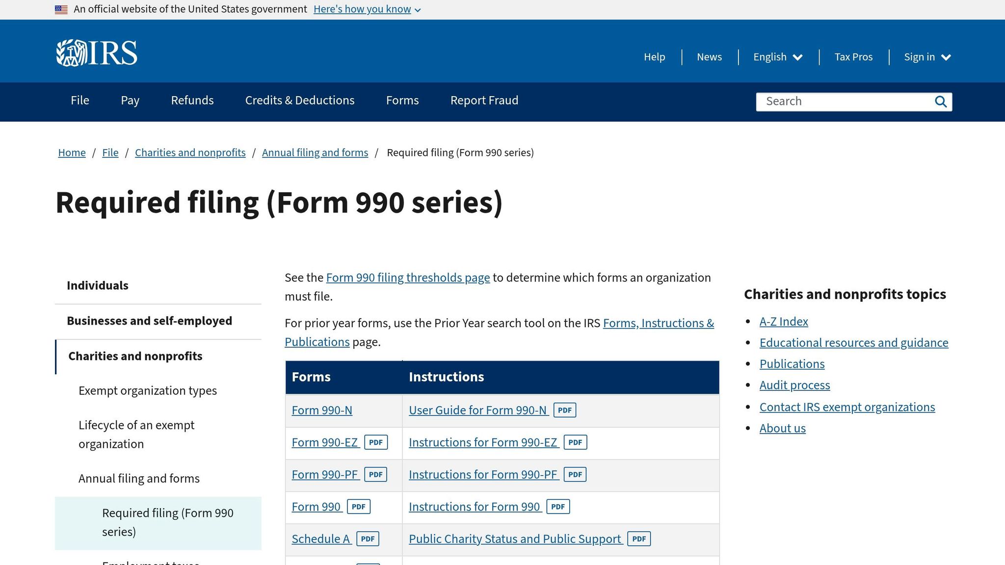 Form 990