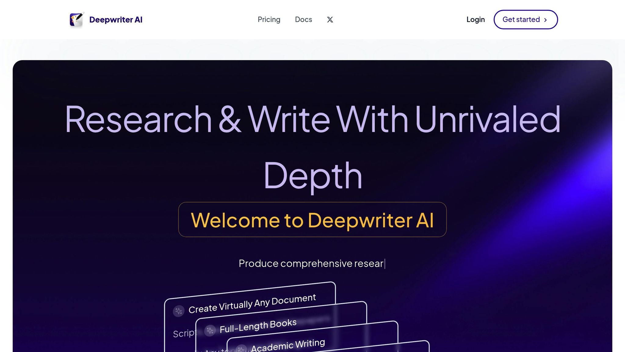Deepwriter AI