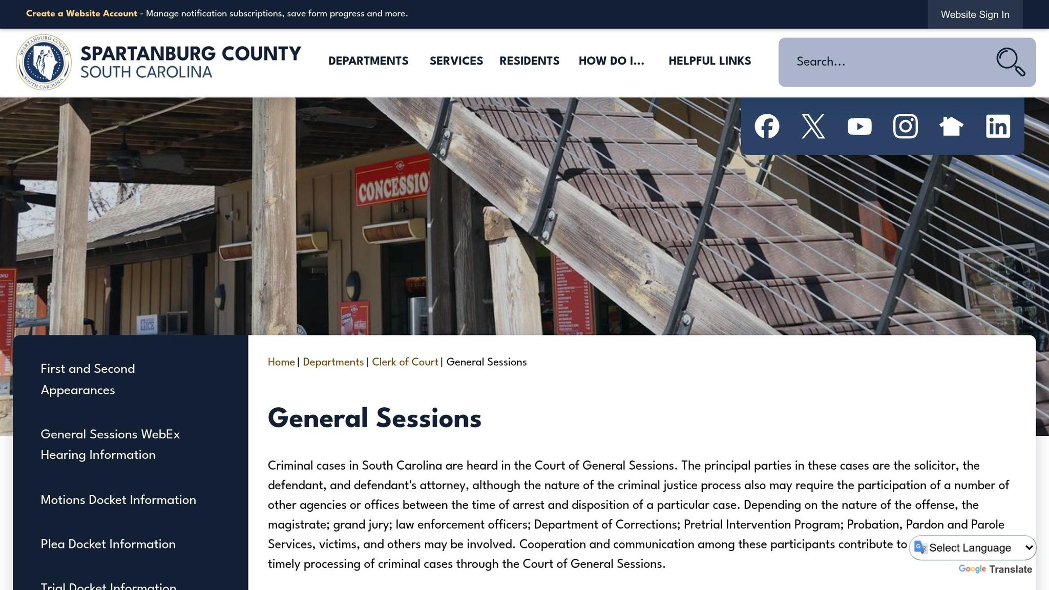 Spartanburg General Sessions Court