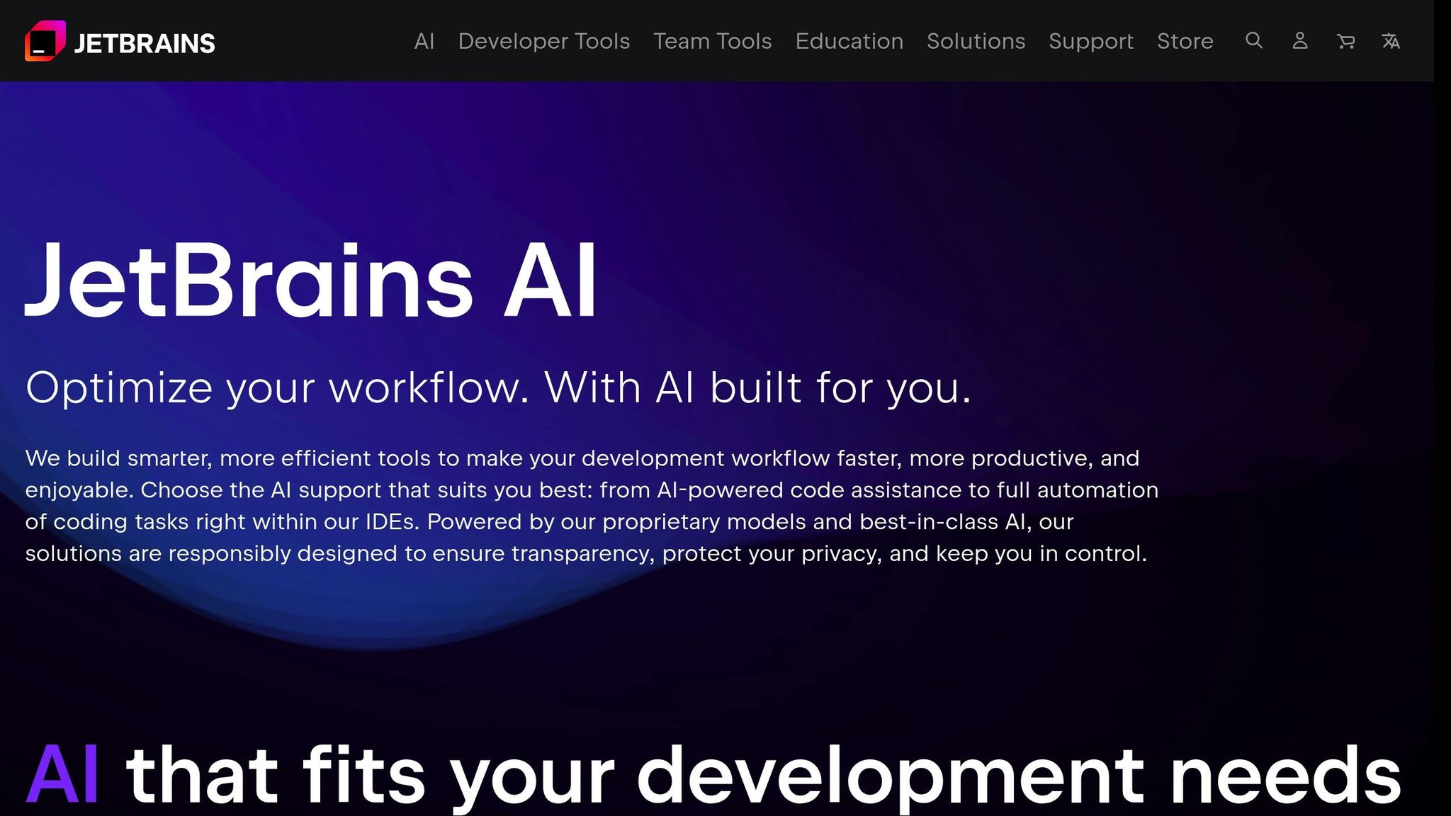 JetBrains AI