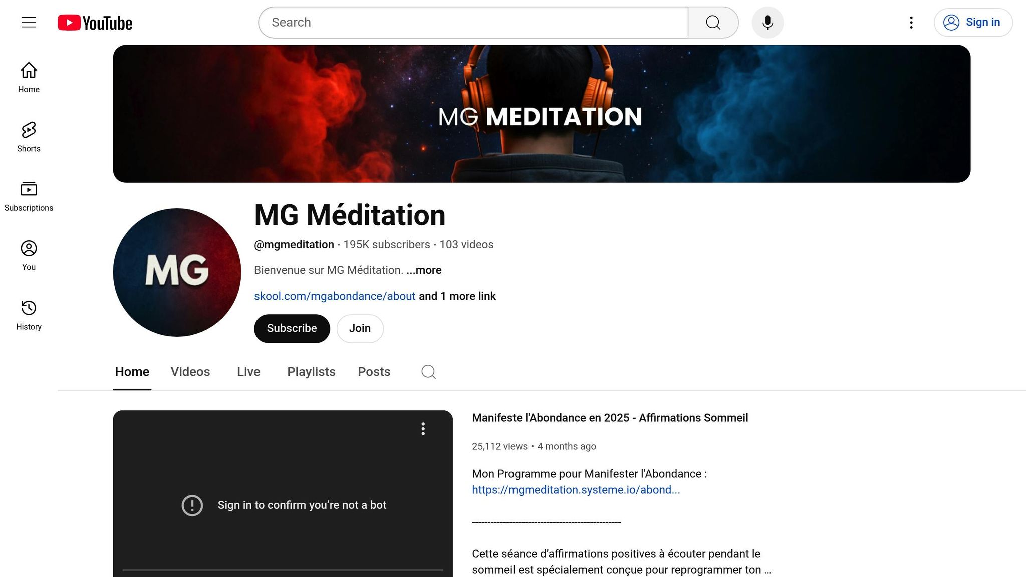 MG Meditation