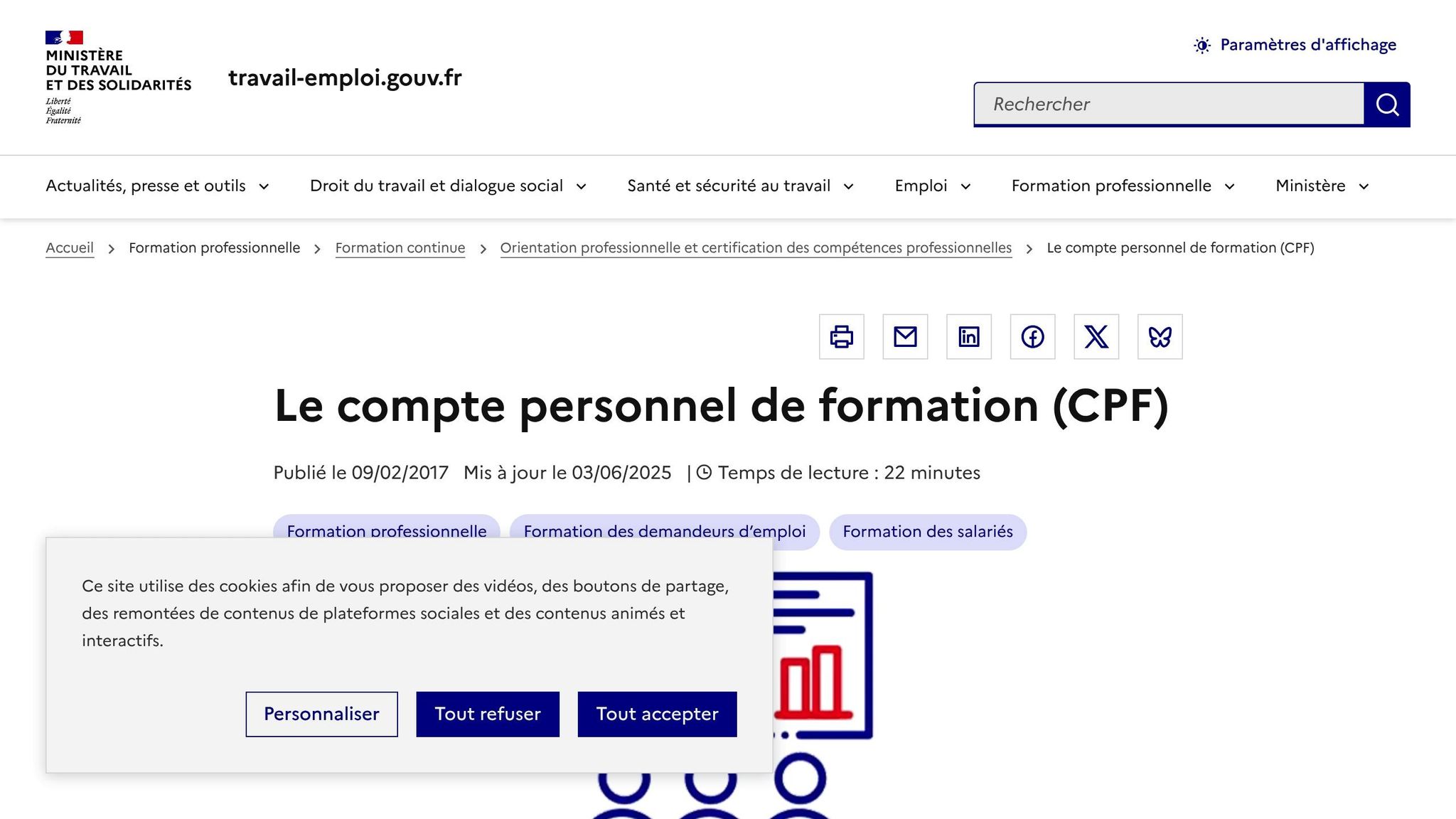 Compte Personnel de Formation