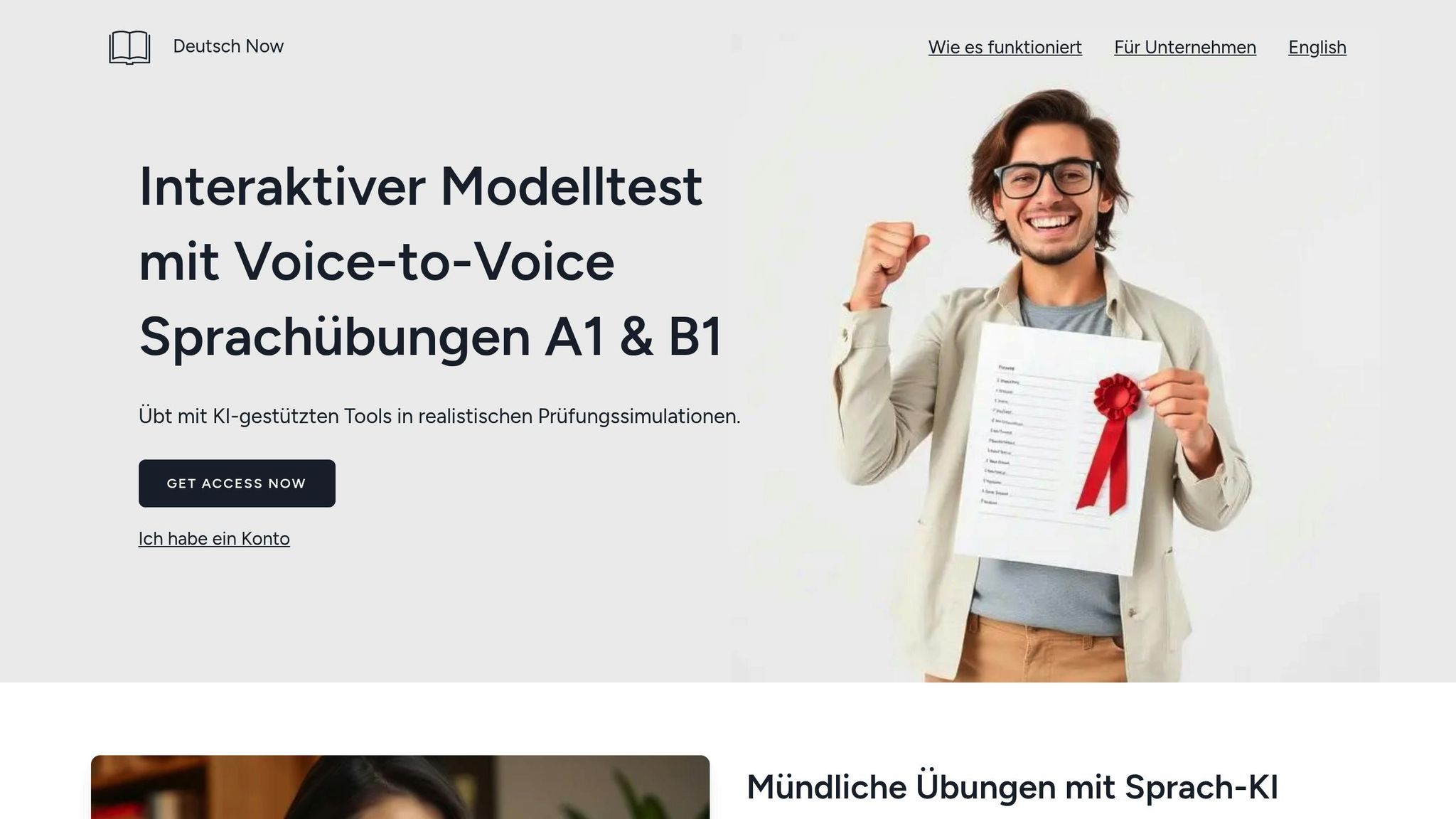 German Exam Practice - Deutsch Now