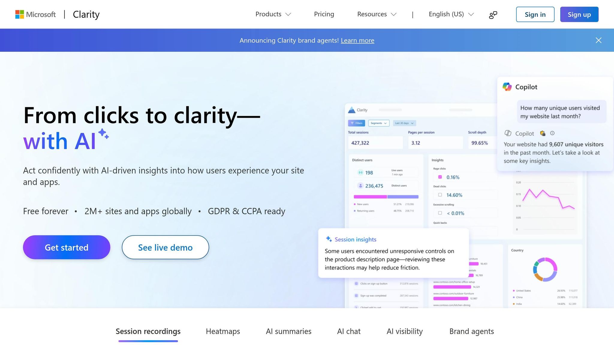 Microsoft Clarity