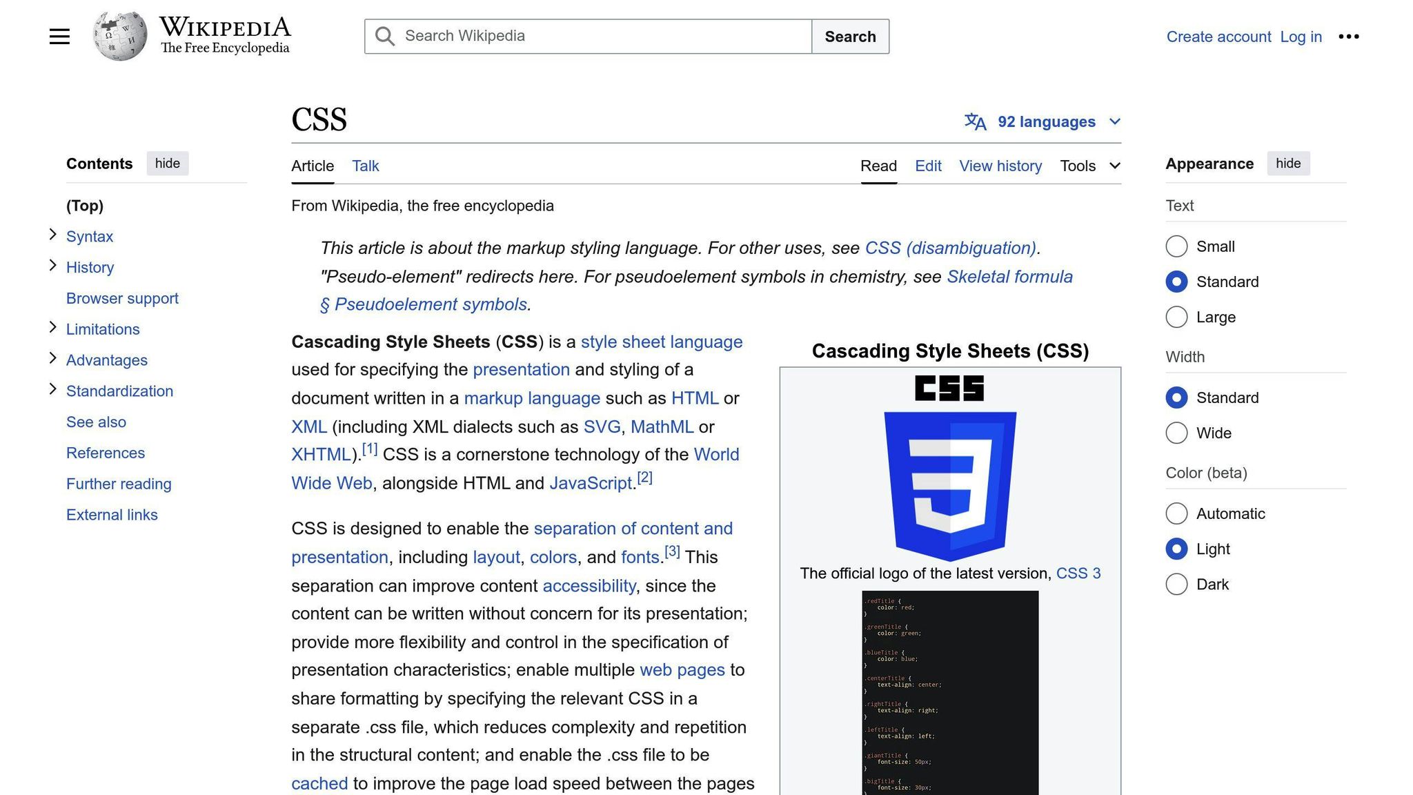 CSS