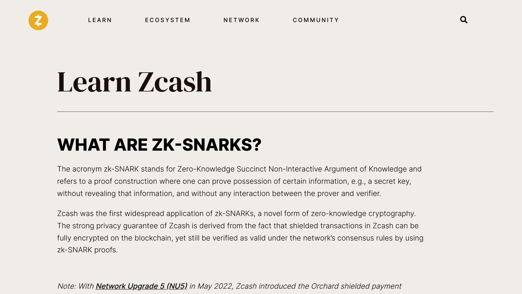 ZK-SNARKs