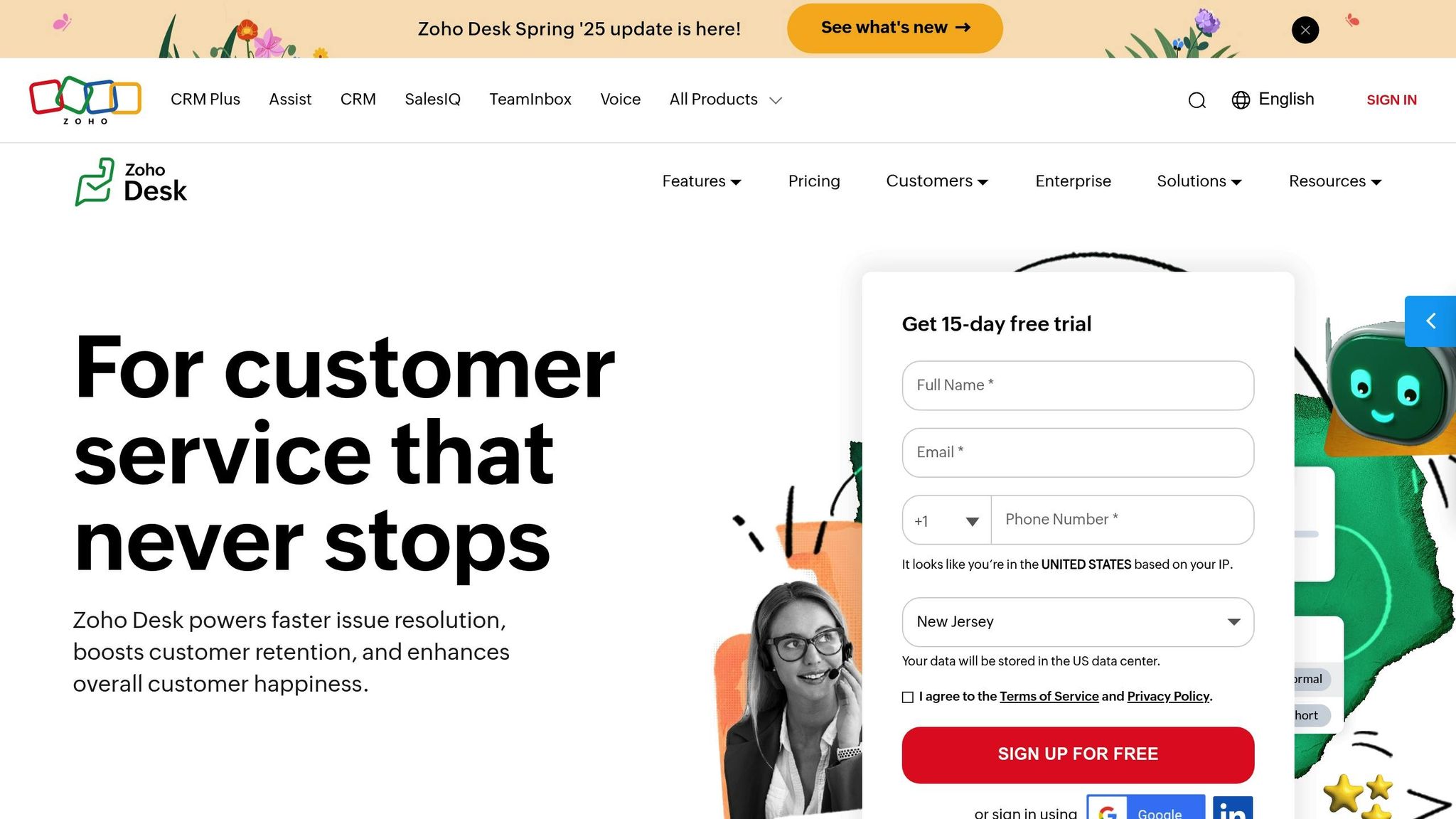 Zoho Desk