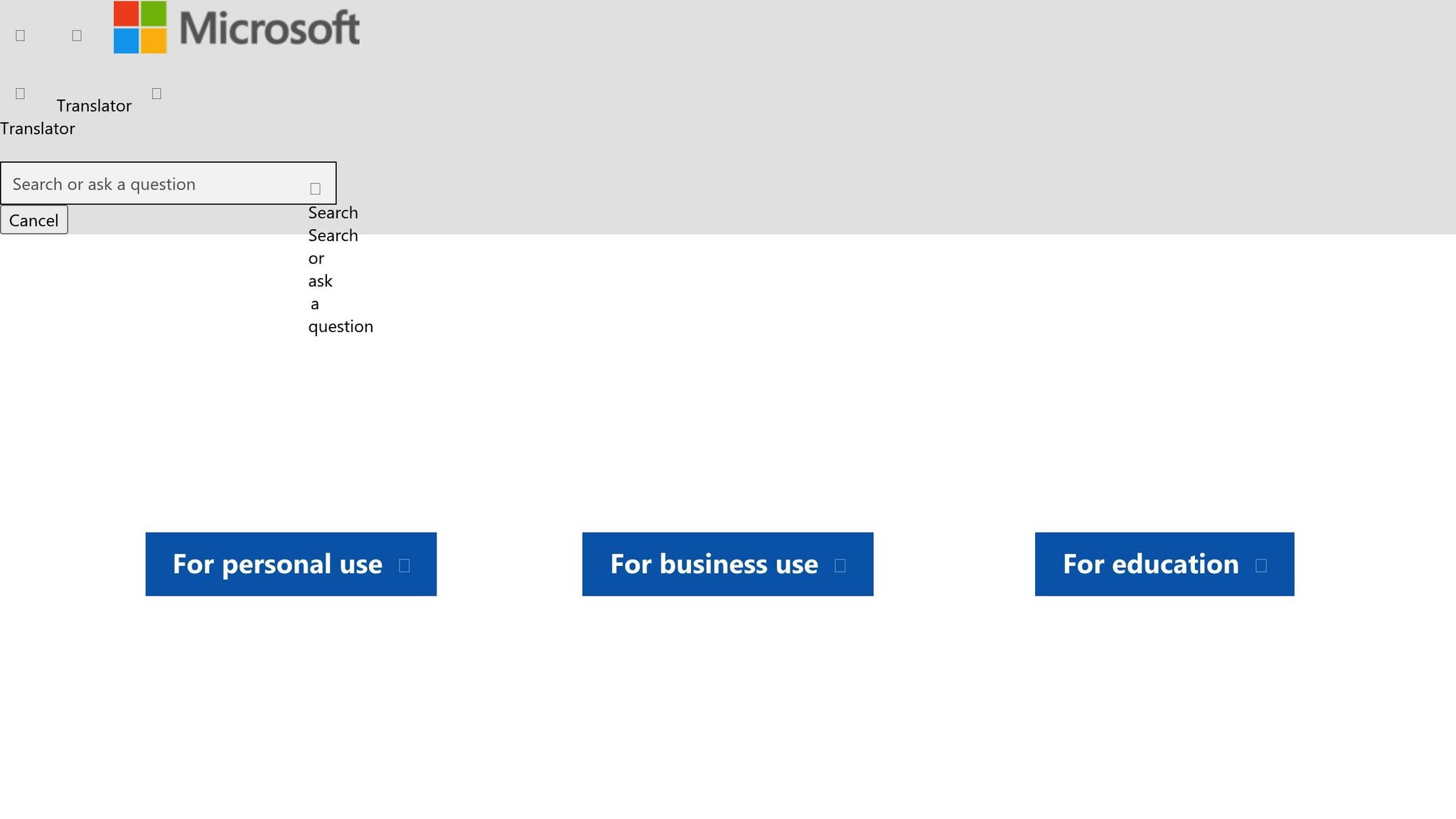 Microsoft Translator