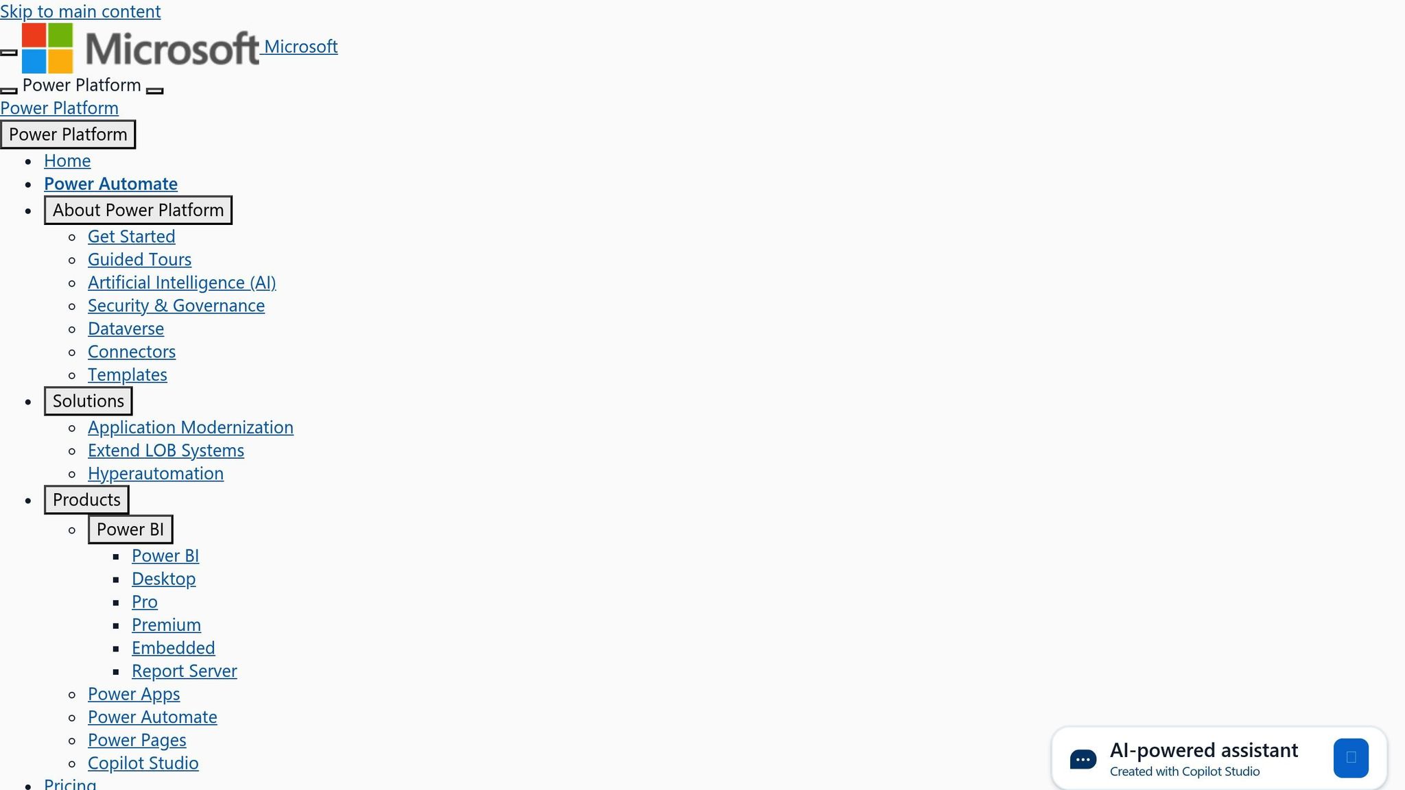 Microsoft Power Automate