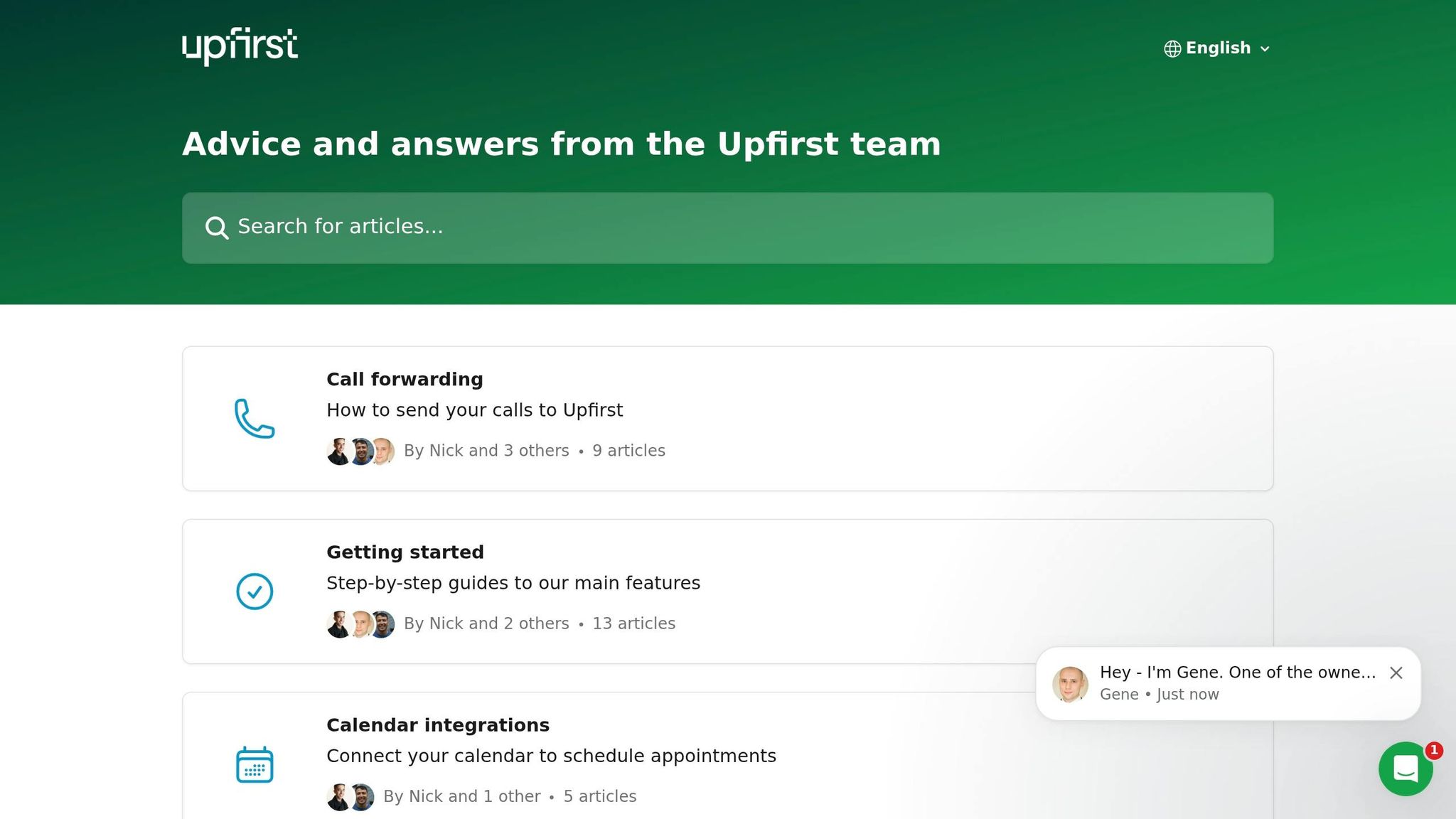 Upfirst